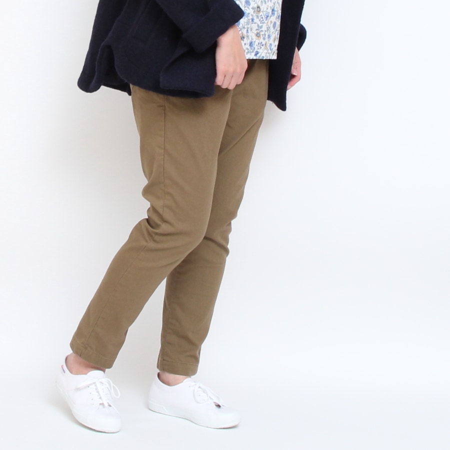 【40%OFF】【BLACKのみ 残り僅か】Brocante起毛コクパンツ