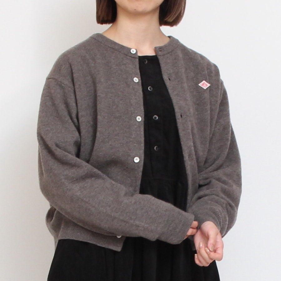 DANTONクルーニットカーディガン24