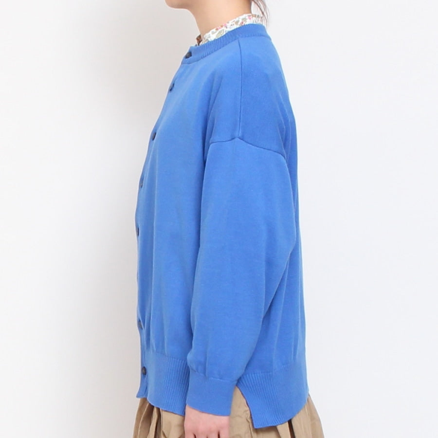 【30%OFF】【BLUE・BEIGE ラスト1点ずつ】NARU2WAYニットカーディガン(2401)