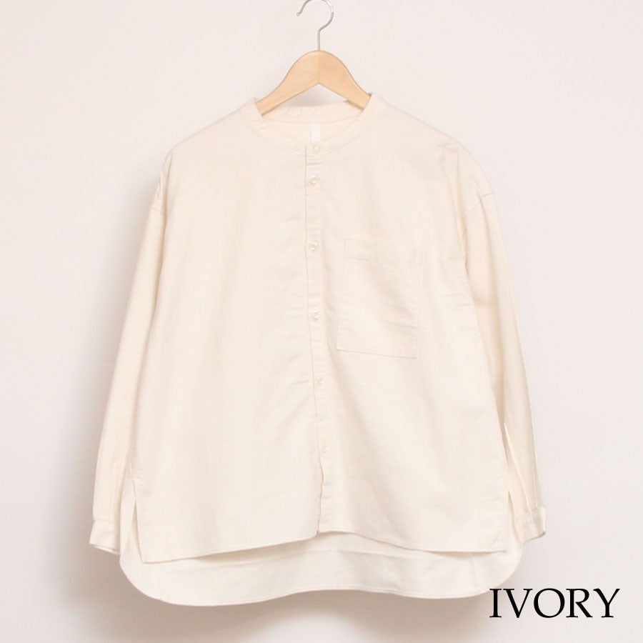 【20%OFF】【BLACKのみ ラスト1点】D.M.GフランネルBIGポケットシャツ