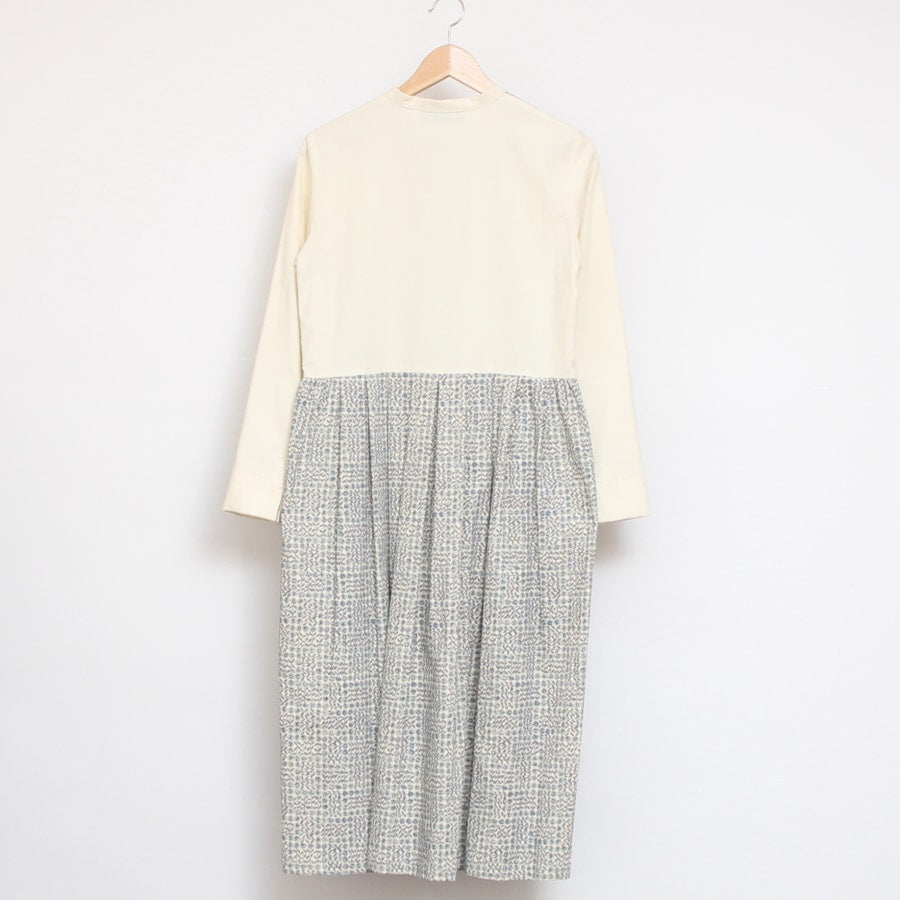 【CAMELのみ】コーデュロイLIBERTY切替キーネックワンピース2411