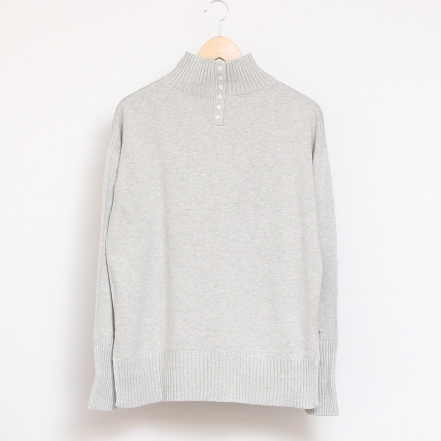 【MINTのみ】mao madeソフトコットンハイネックプルオーバー(2411)