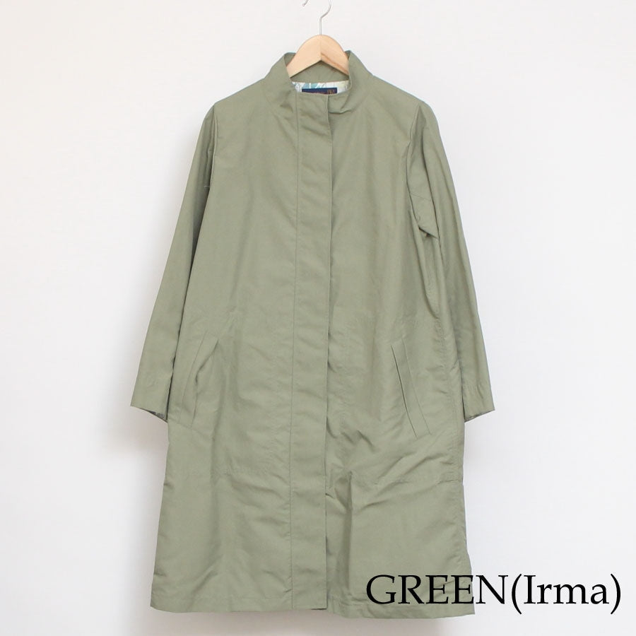 【GREENラスト1点】裏リバティスタンドカラーコート(2501)