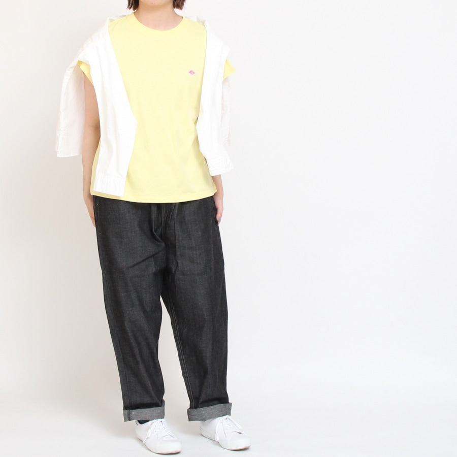 【WHITEのみ 残り僅か】DANTON フレンチスリーブTシャツ