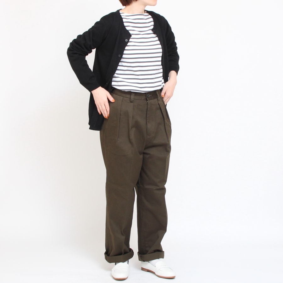 【20%OFF】ORCIVALボートネックプルオーバー24