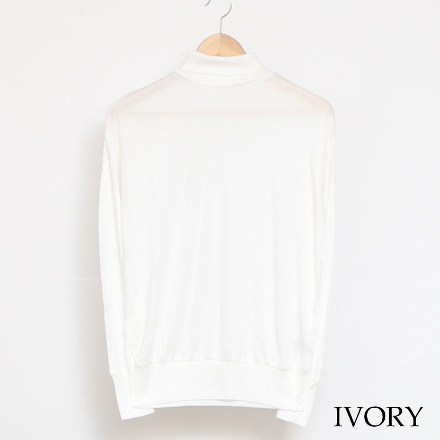 【BLACKラスト1点】NARUハイネックゆったりプルオーバー24