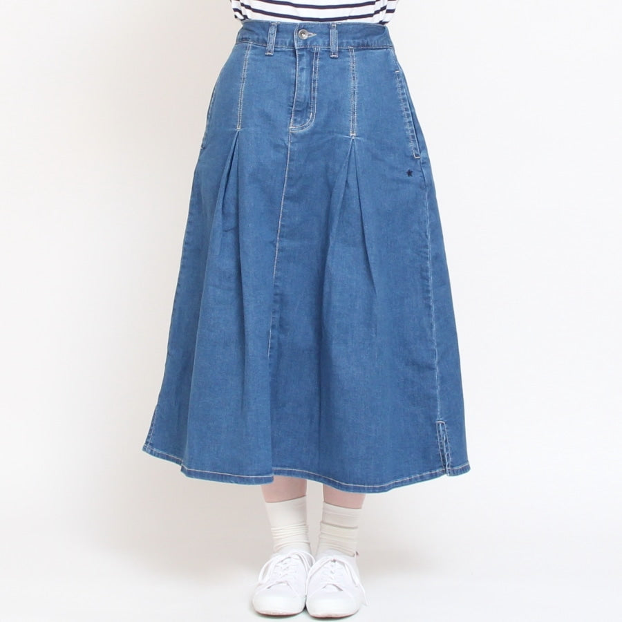 INDIMARKタックスカート77cm