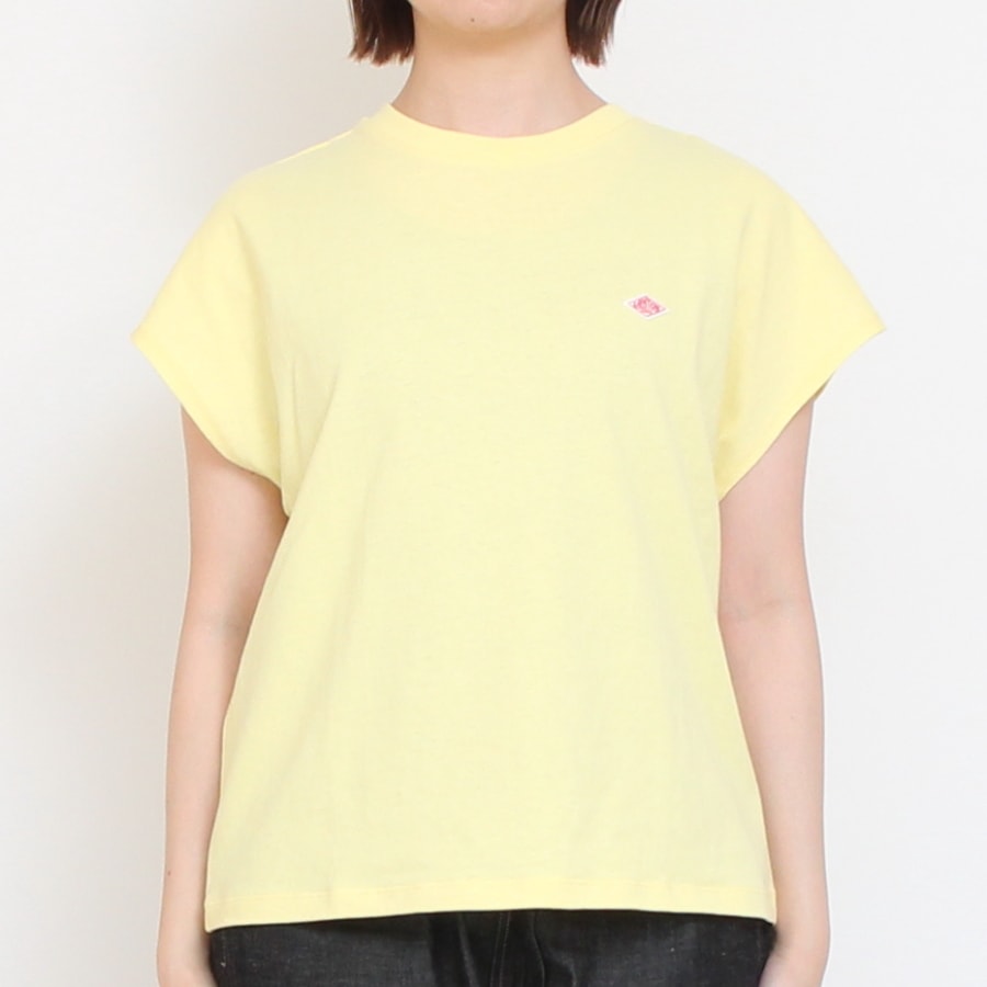 【WHITEのみ 残り僅か】DANTON フレンチスリーブTシャツ