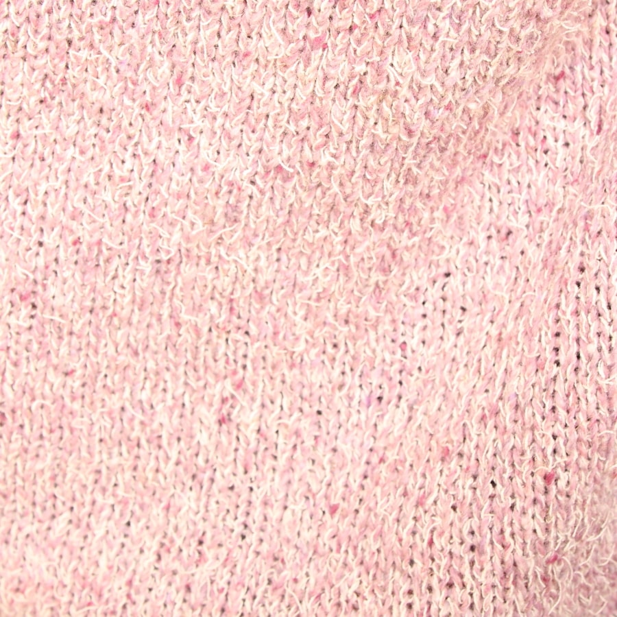 OTA KNIT コットンリネン シルクネップニットプルオーバー