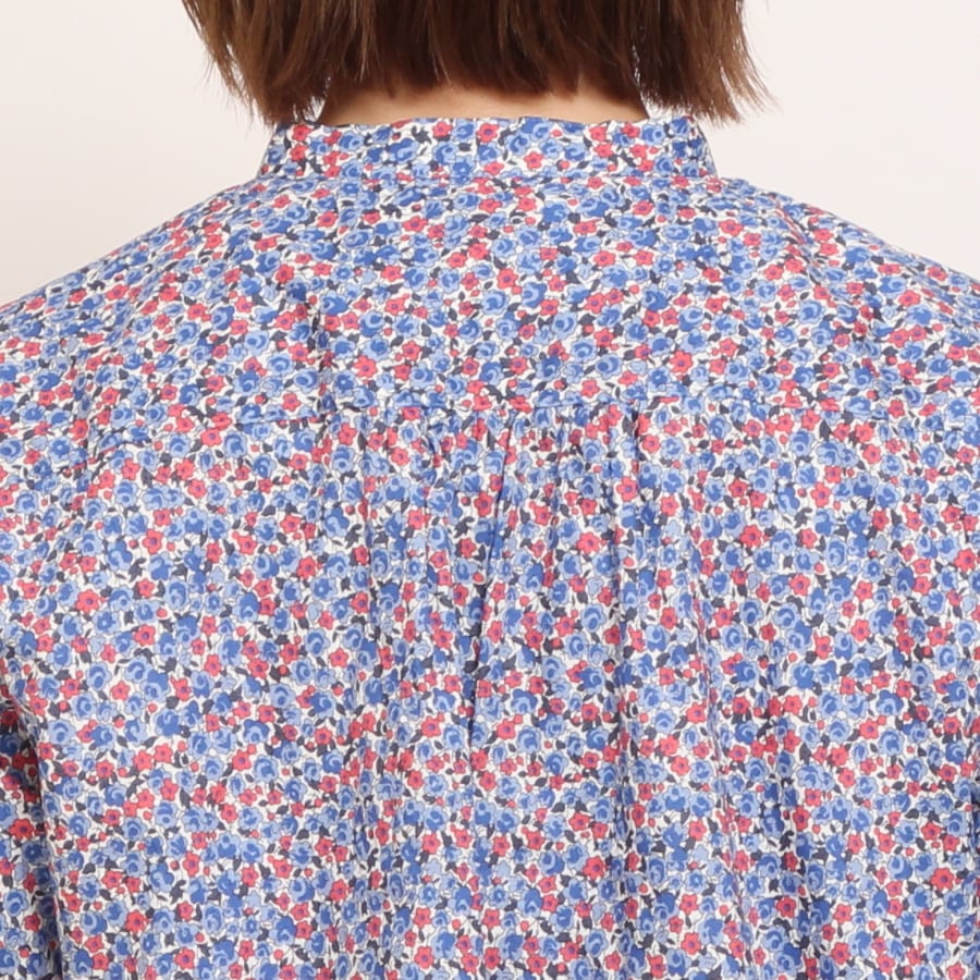 【20%OFF】【YELLOW・REDのみ ラスト1点】HOKKOH LIBERTY フロントフリルシャツ(2506)
