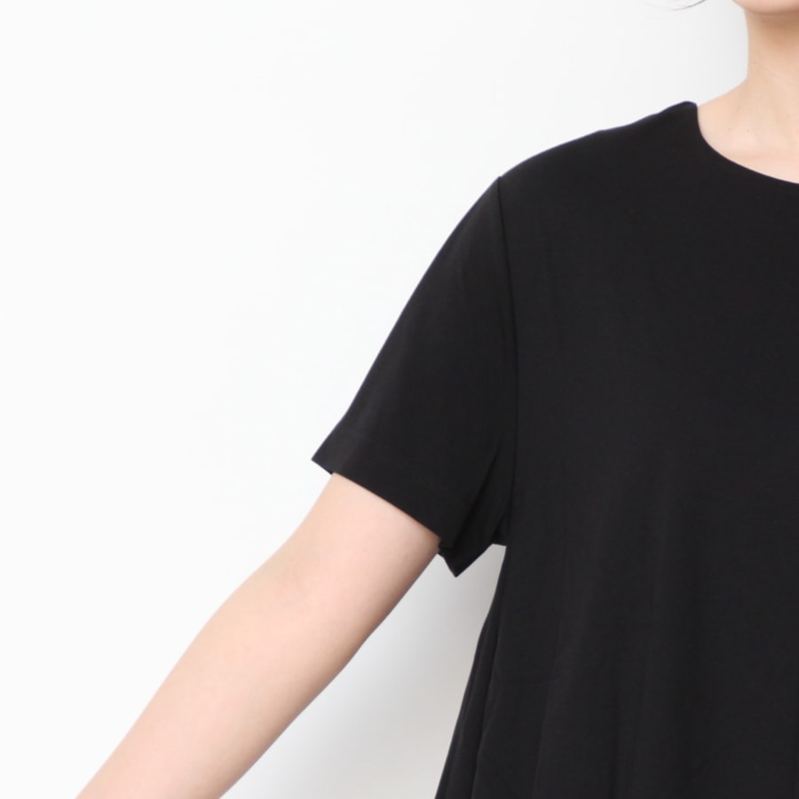 【70%OFF】【WHITEのみラスト1点】Kelenワイド裾ギャザープルオーバー