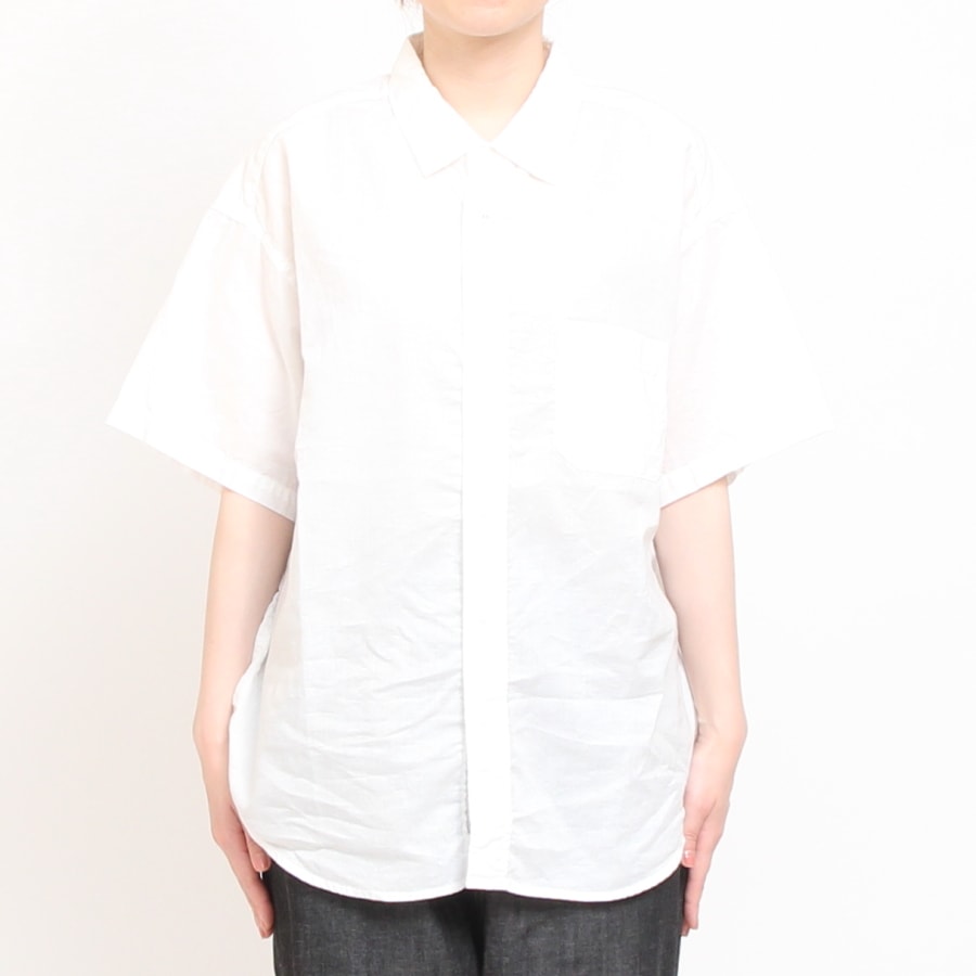 【30%OFF】【WHITEのみ】D.M.G ショートスリーブボックスシャツ