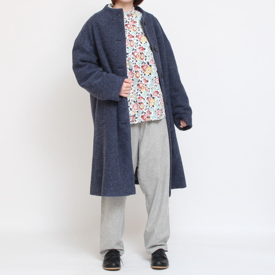 【再値下げ】裏リバティモックネックコート(2410)