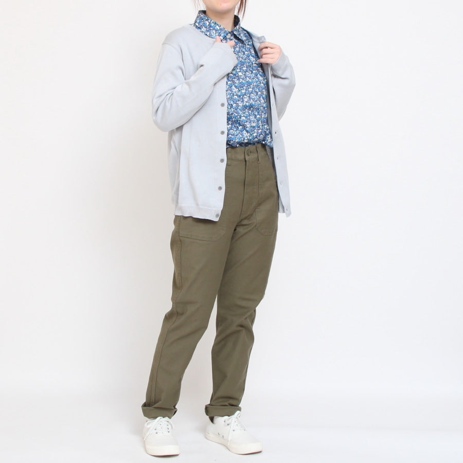 【KHAKI・BLUE サイズ2のみ ラスト1点ずつ】リバティ長袖レギュラーシャツ(2501)