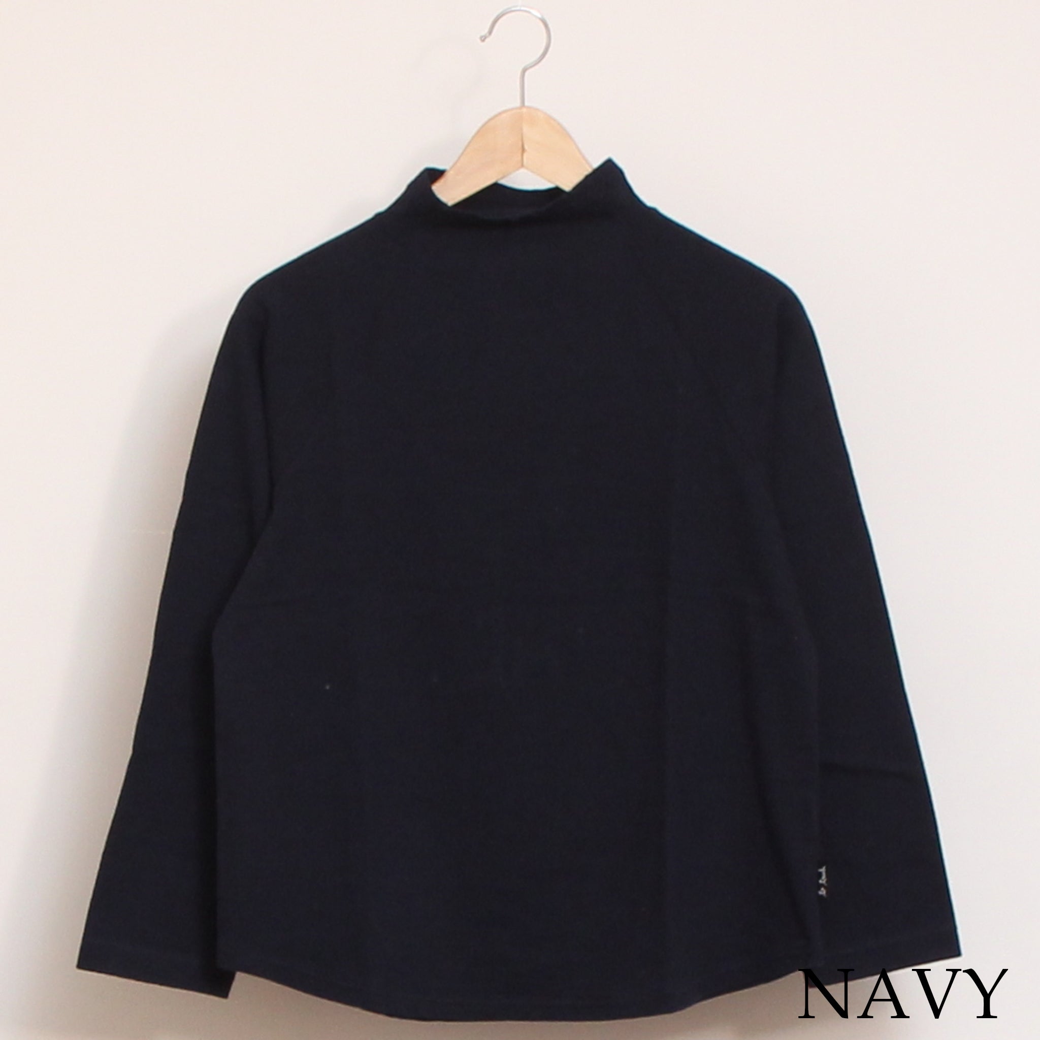 【NAVYのみ 残り僅か】to touchラフィーコットンスタンドTシャツ