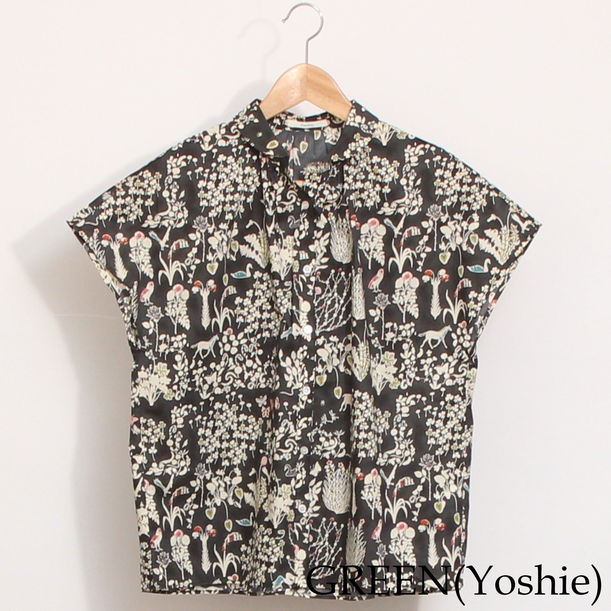 【本店限定商品】リバティワイドショールスキッパーシャツ2605