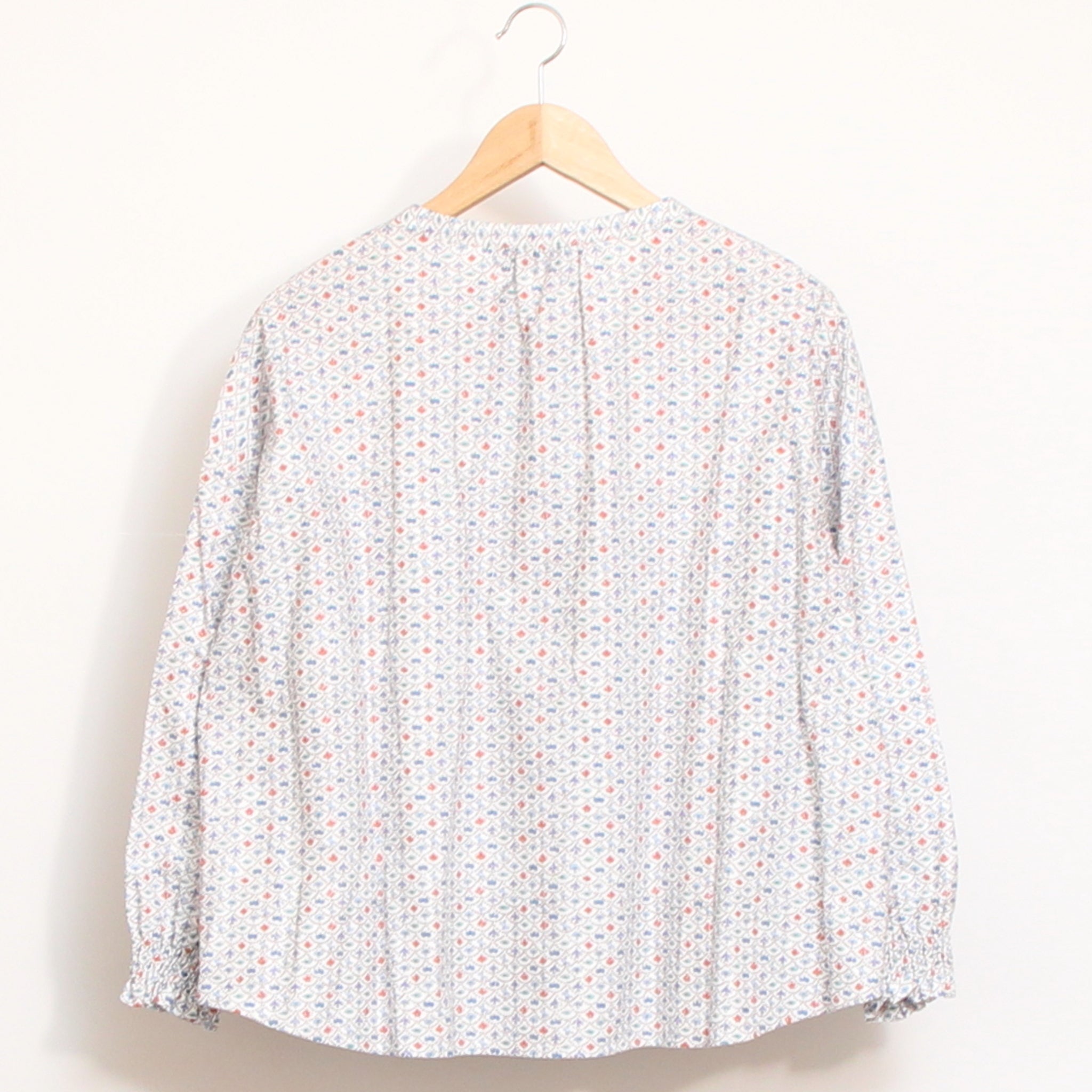 【RED残り僅か】Cotton Flannelマオカラープルオーバー2601