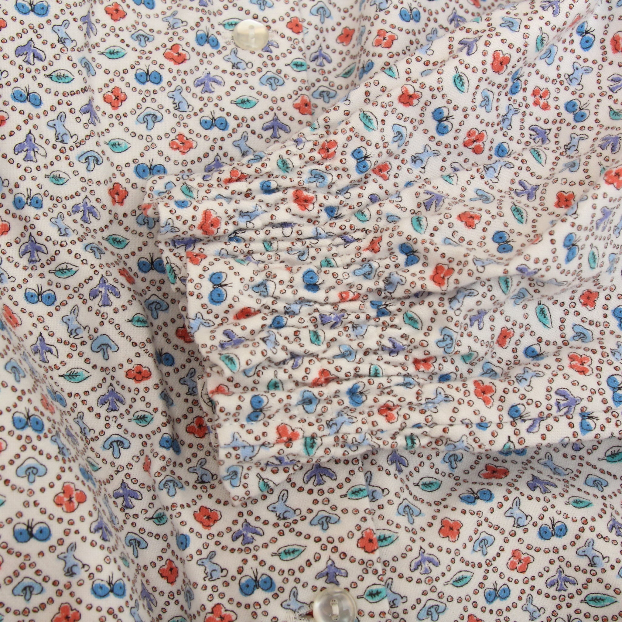 【RED残り僅か】Cotton Flannelマオカラープルオーバー2601