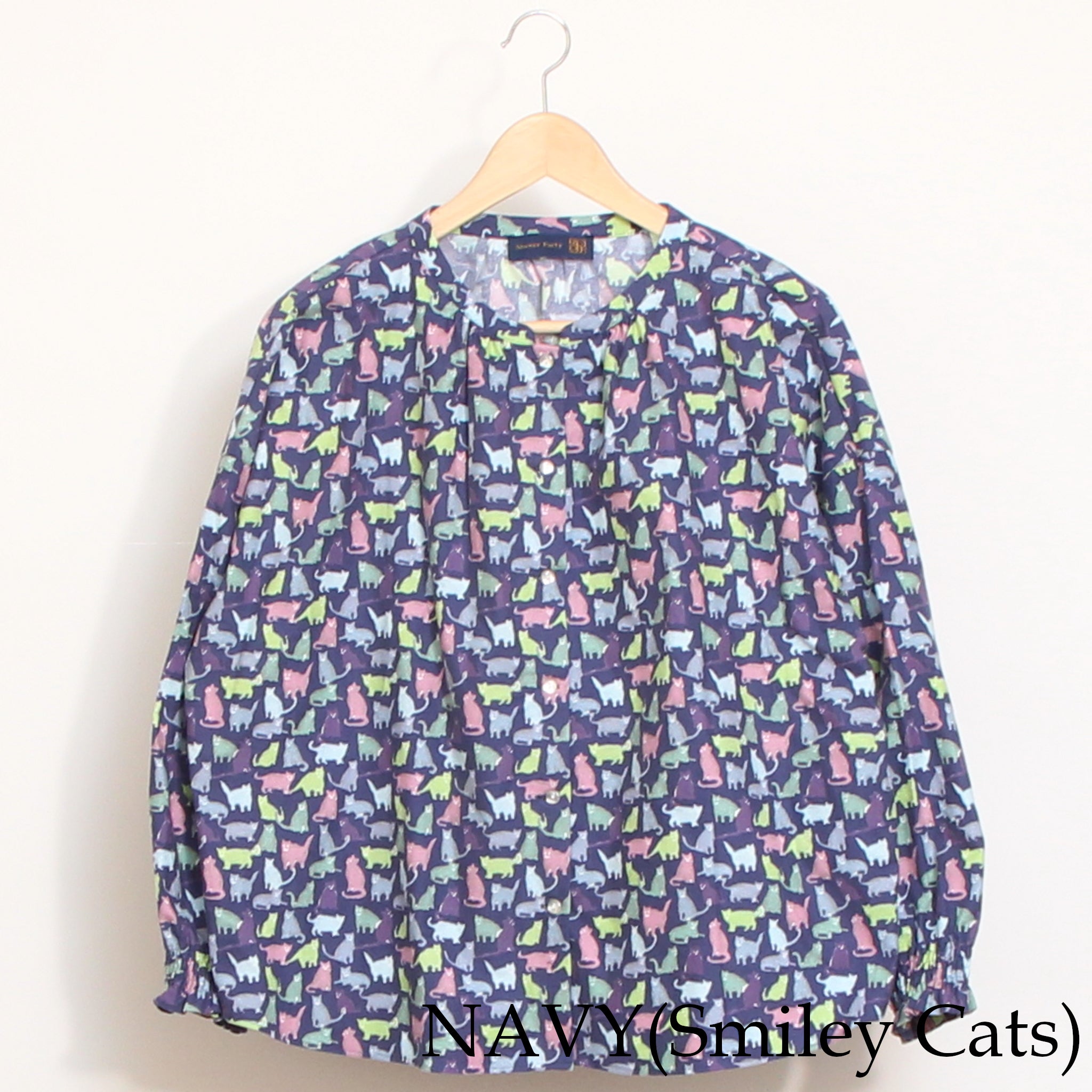【RED残り僅か】Cotton Flannelマオカラープルオーバー2601