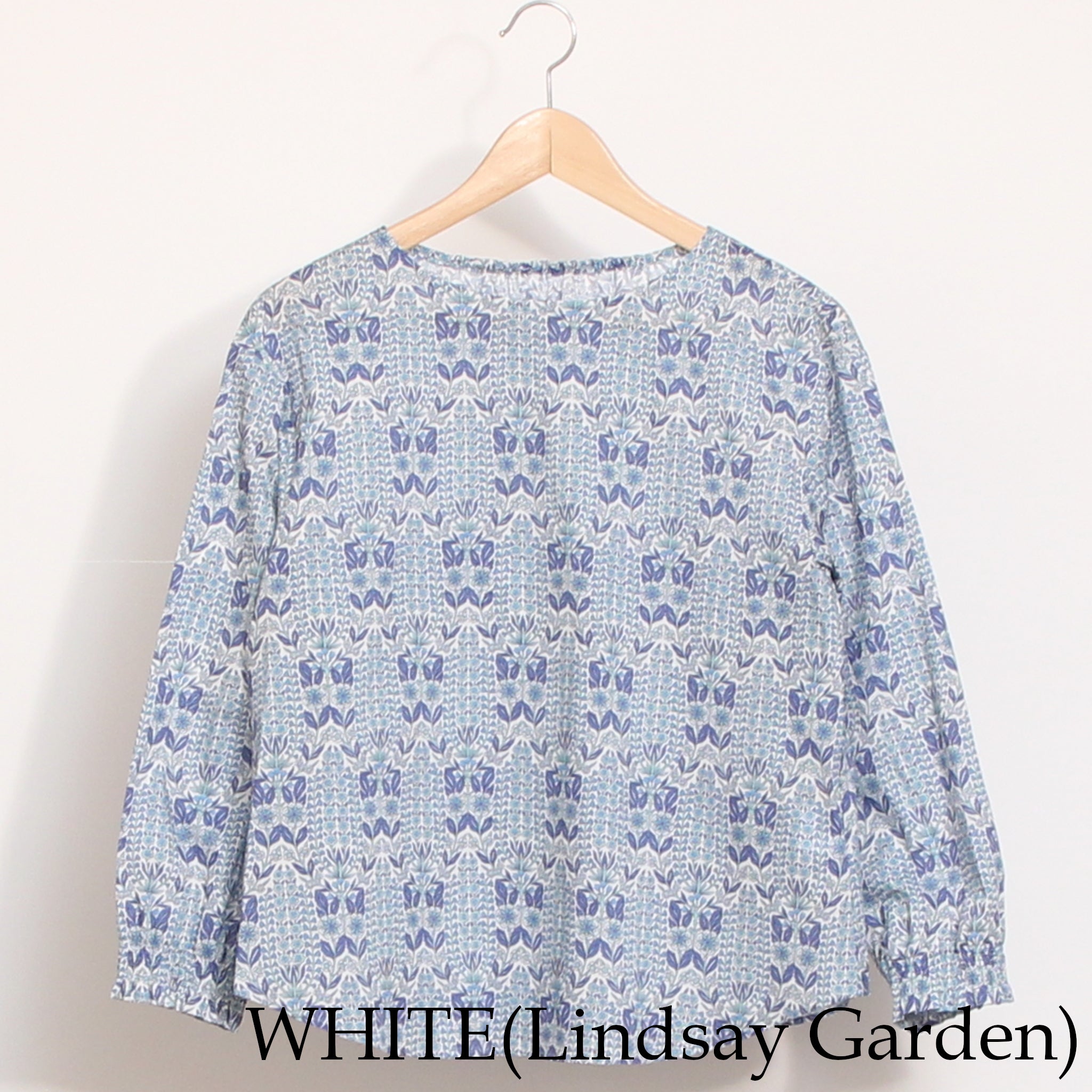 【20%OFF】【NAVYのみ ラスト1点】【本店限定商品】LIBERTYボートネックシャーリングプルオーバー