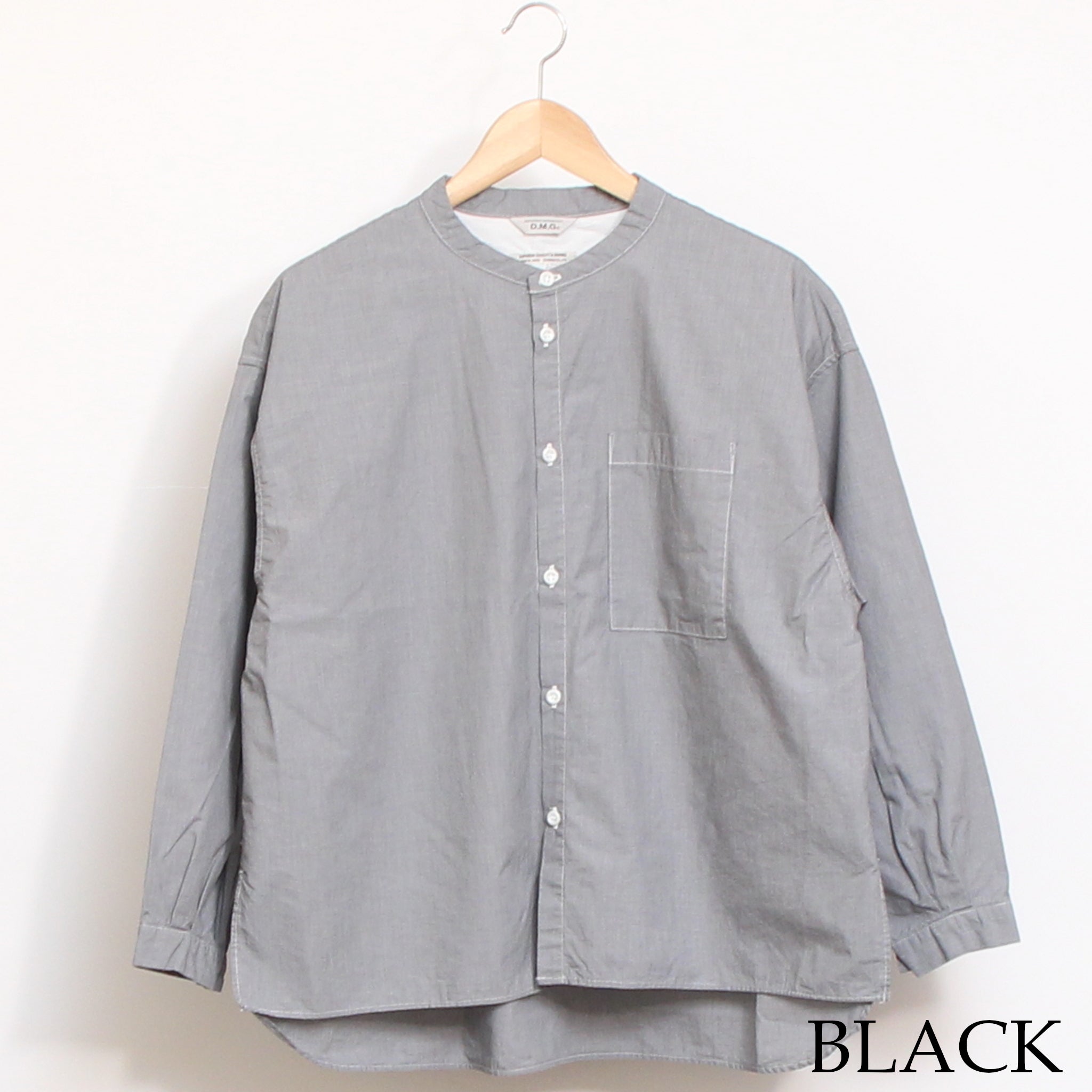 D.M.GチェックBIGポケットワイドシャツ2601