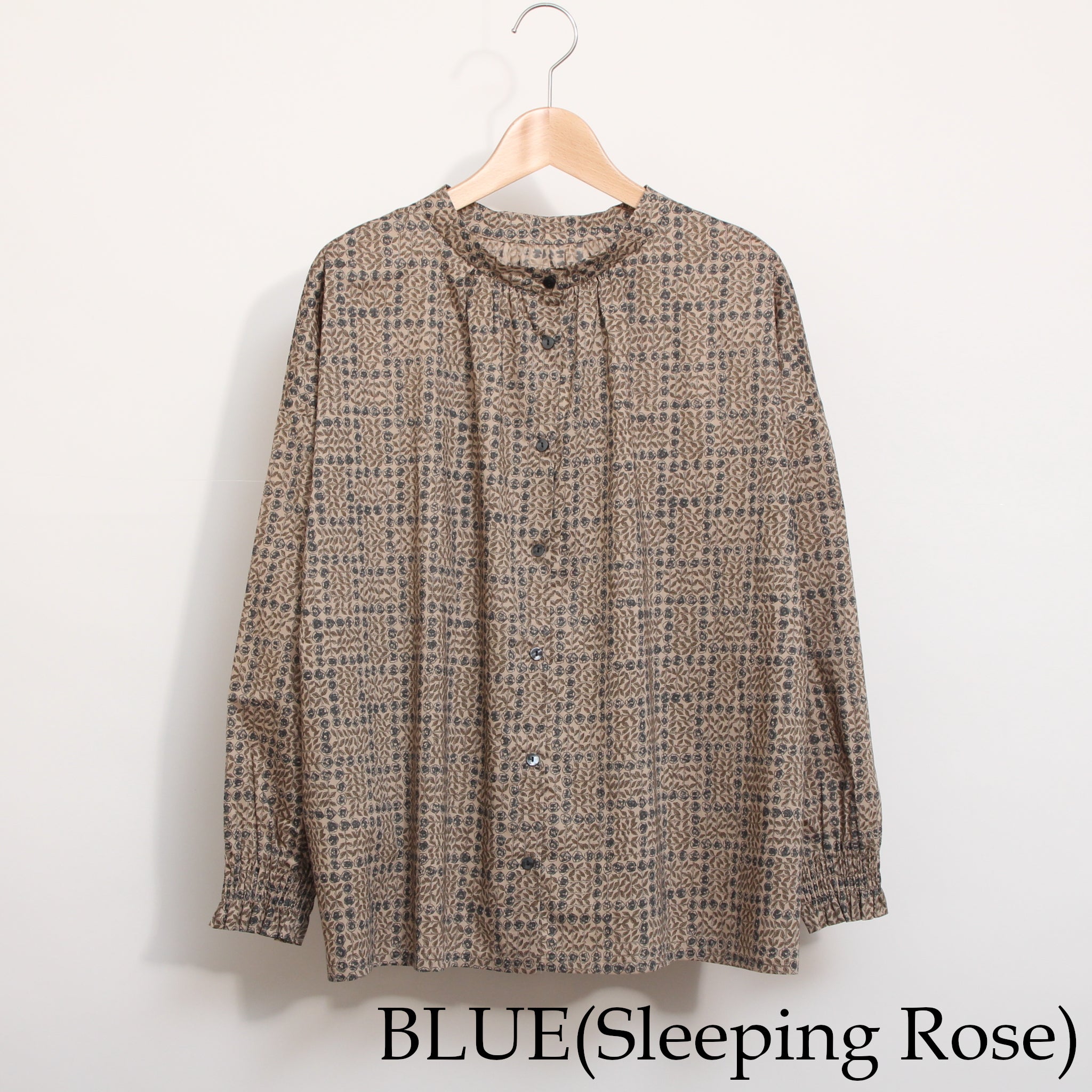 【本店限定商品】sosotto LIBERTY2WAYスタンドブラウス