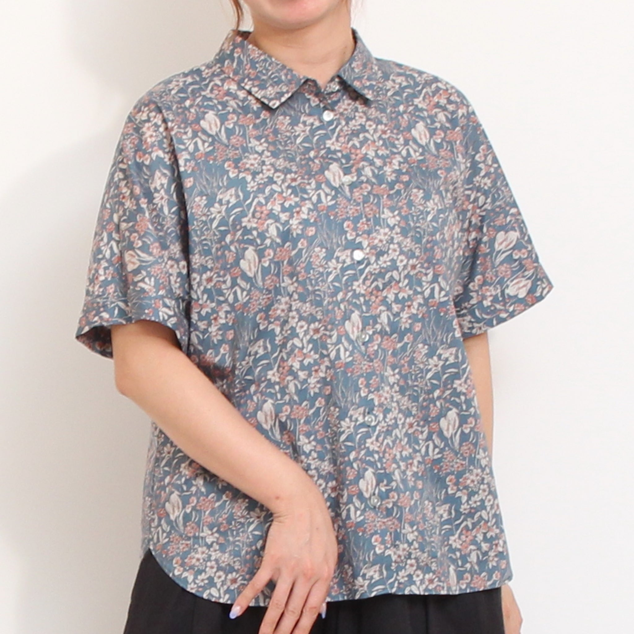 【20%OFF】リバティワイドカラーシャツ(2606)