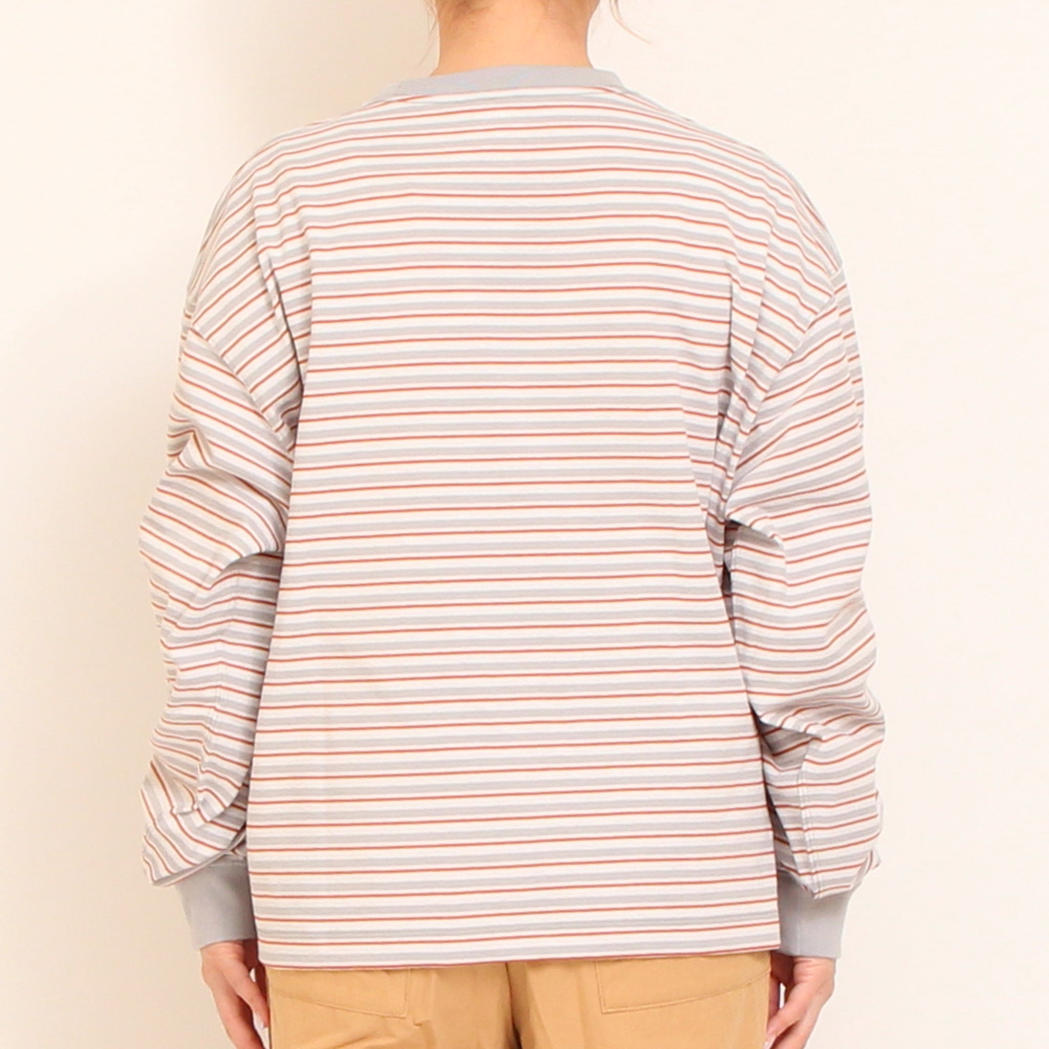 DANTON長袖Tシャツ(STRIPE)