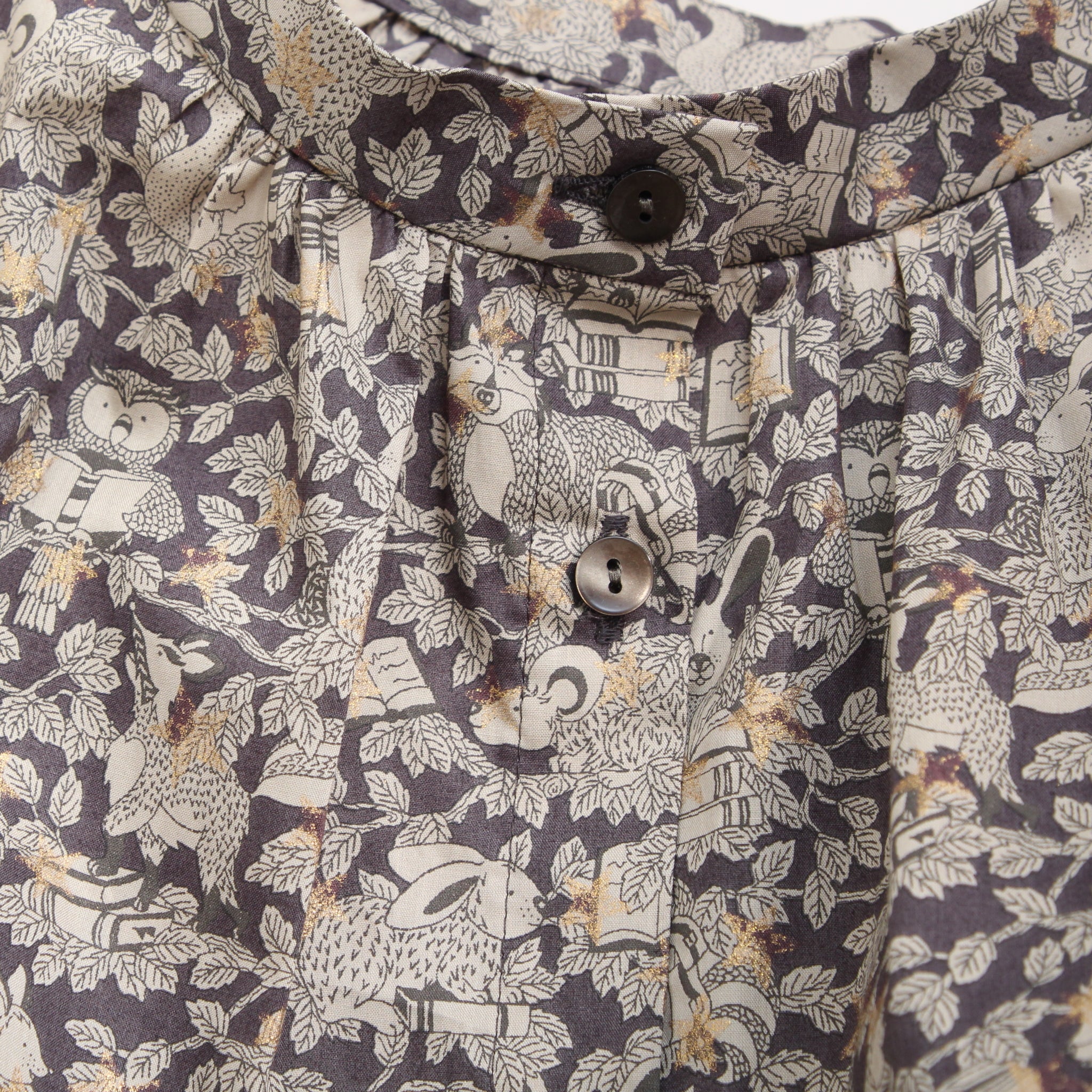 【本店限定商品】sosotto LIBERTY2WAYスタンドブラウス