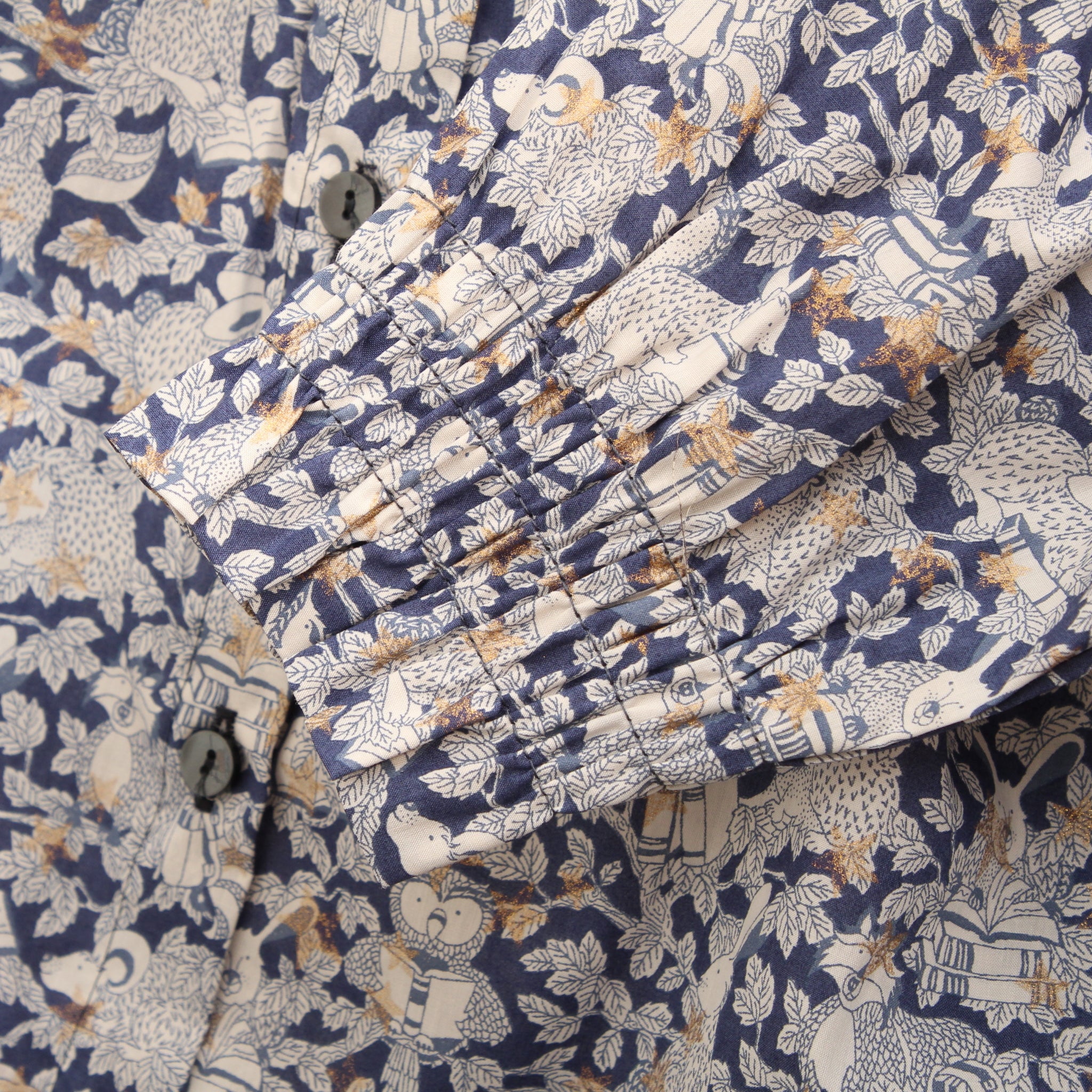 【本店限定商品】sosotto LIBERTY2WAYスタンドブラウス
