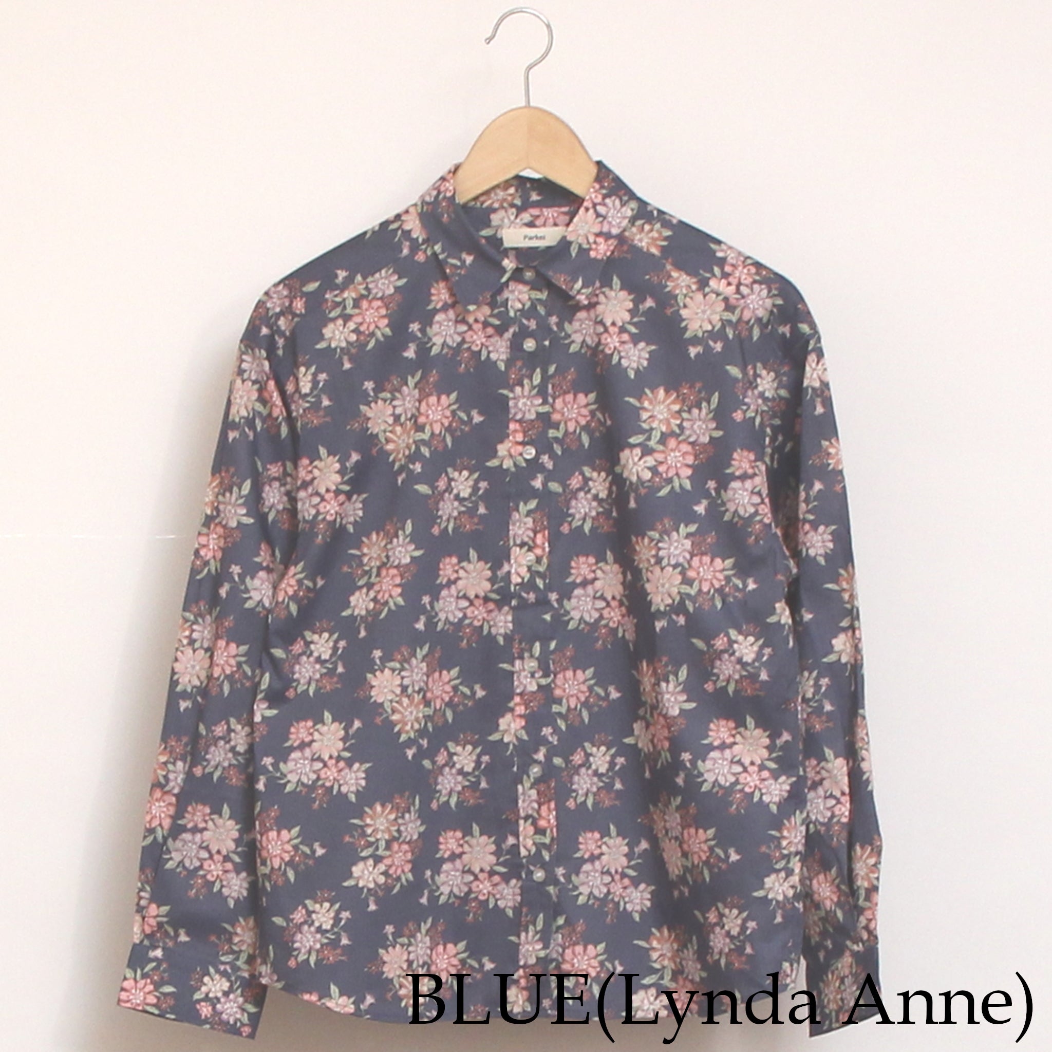 【20%OFF】【BLUE・SAXラスト1点ずつ】LIBERTYワイドレギュラーシャツ