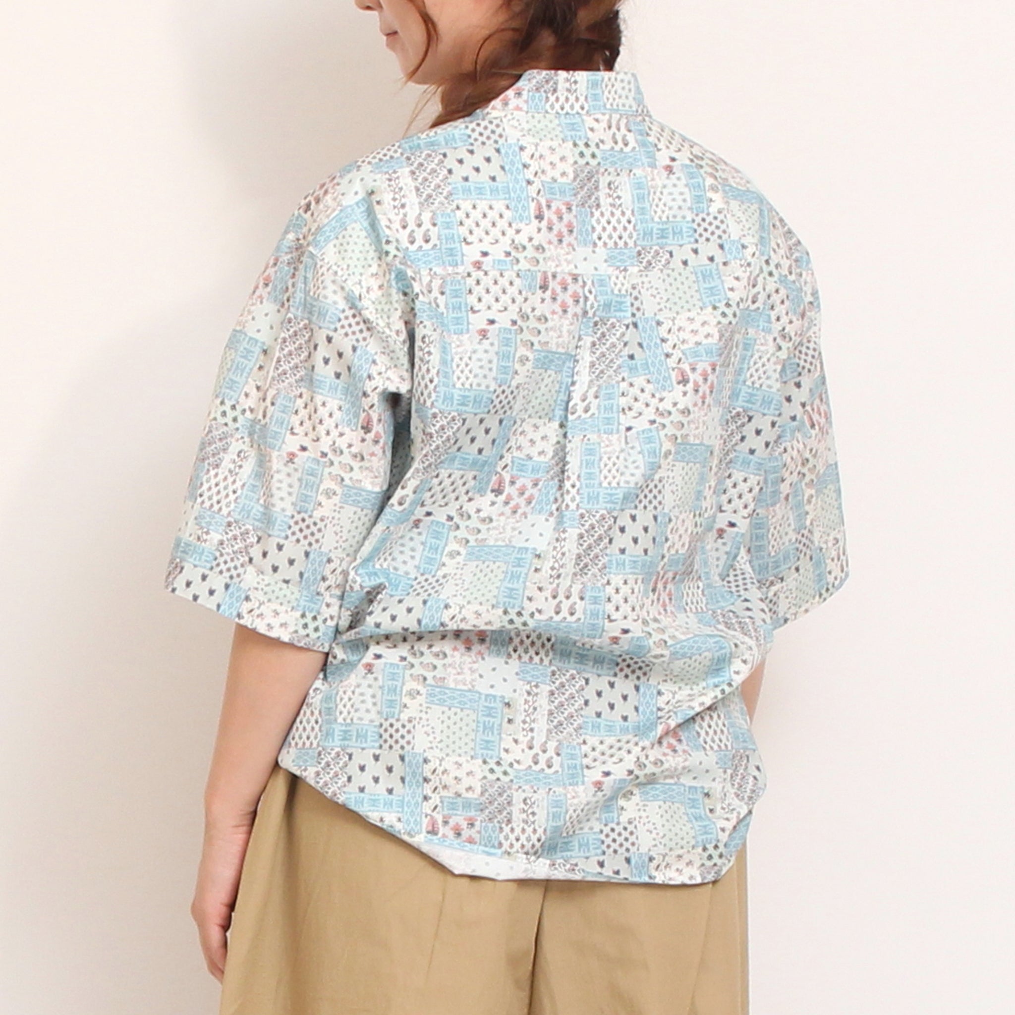 【20%OFF】ピカデリーポプリン バンドカラードロップシャツ2606