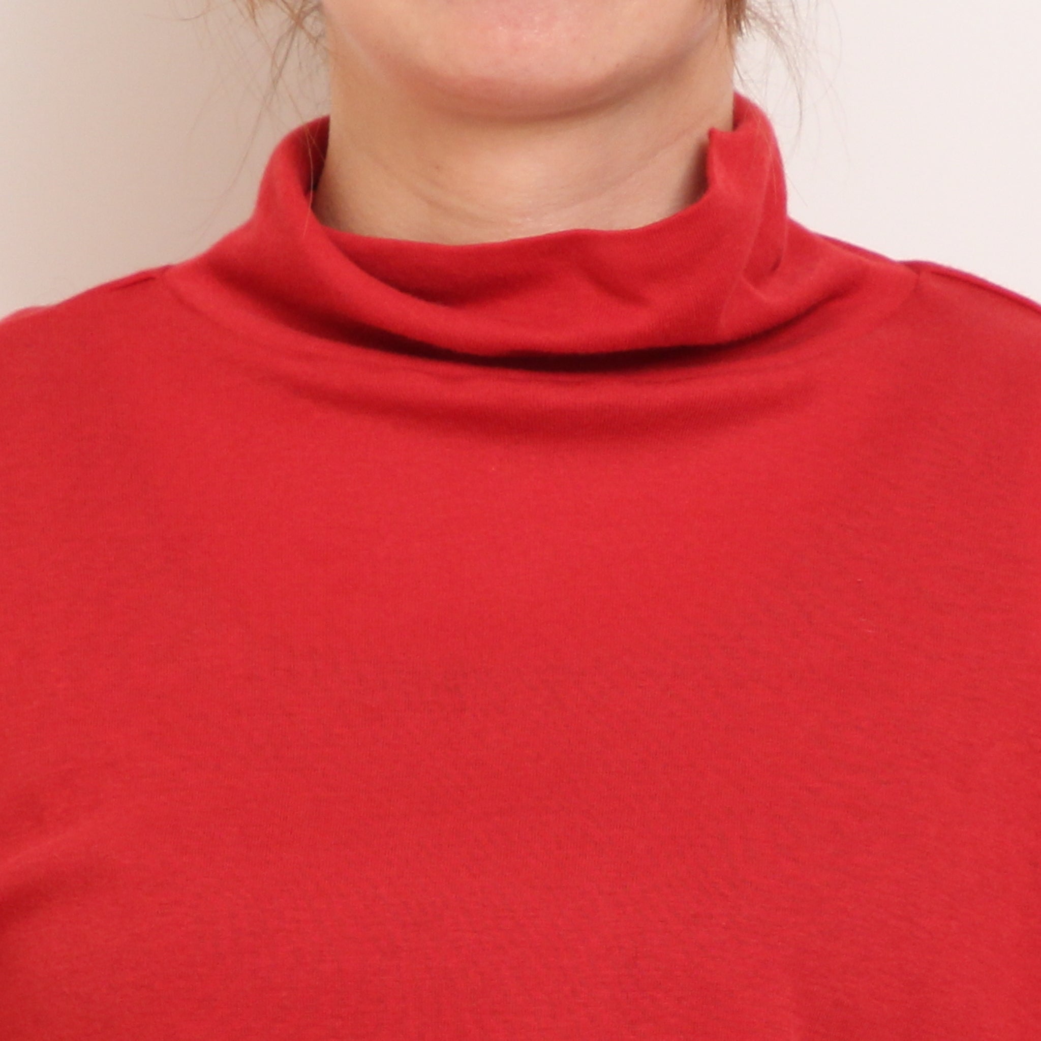 【IVORYラスト1点】NARUハイネックゆったりプルオーバー25