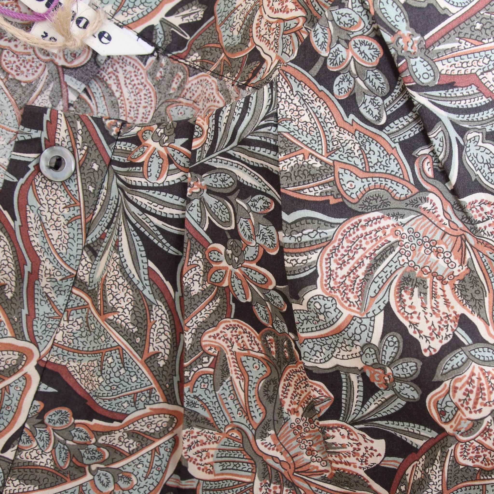 LIBERTYクルーネック前後差シャツ71012