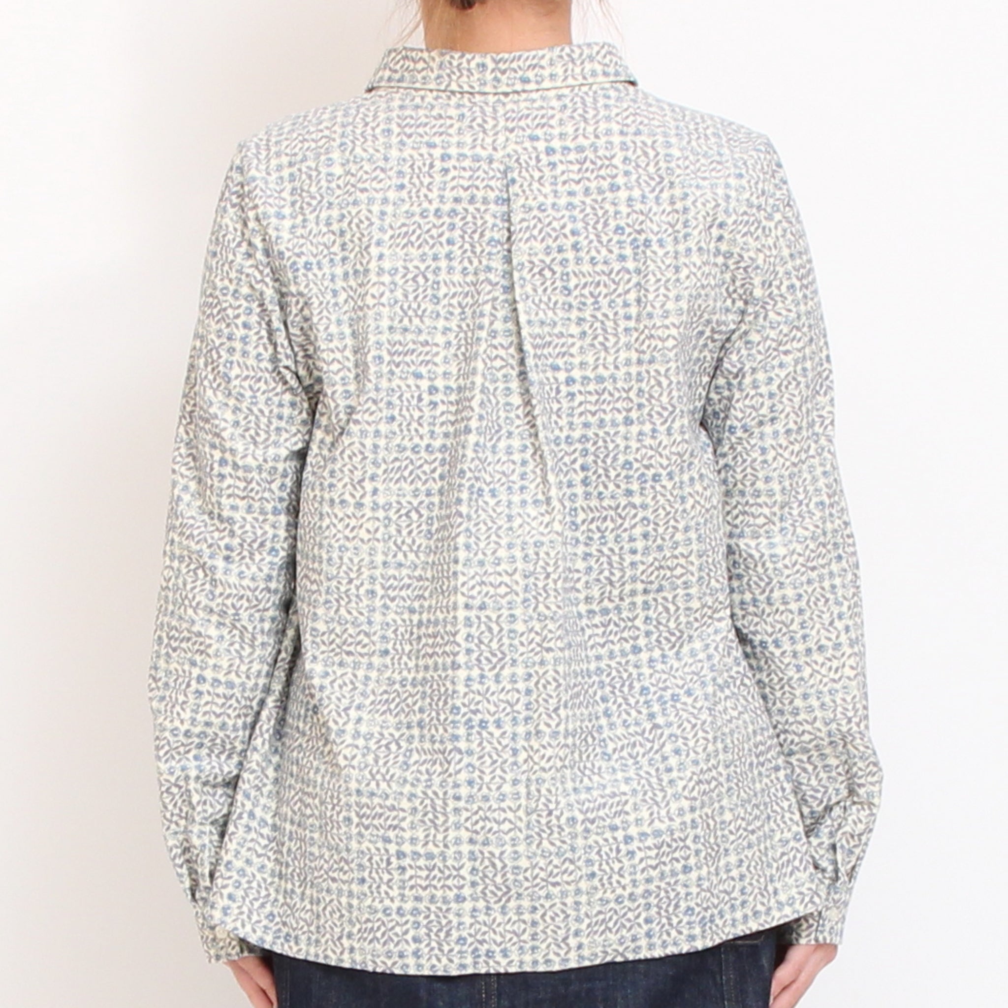 コーデュロイLIBERTY比翼タックシャツ(2511)