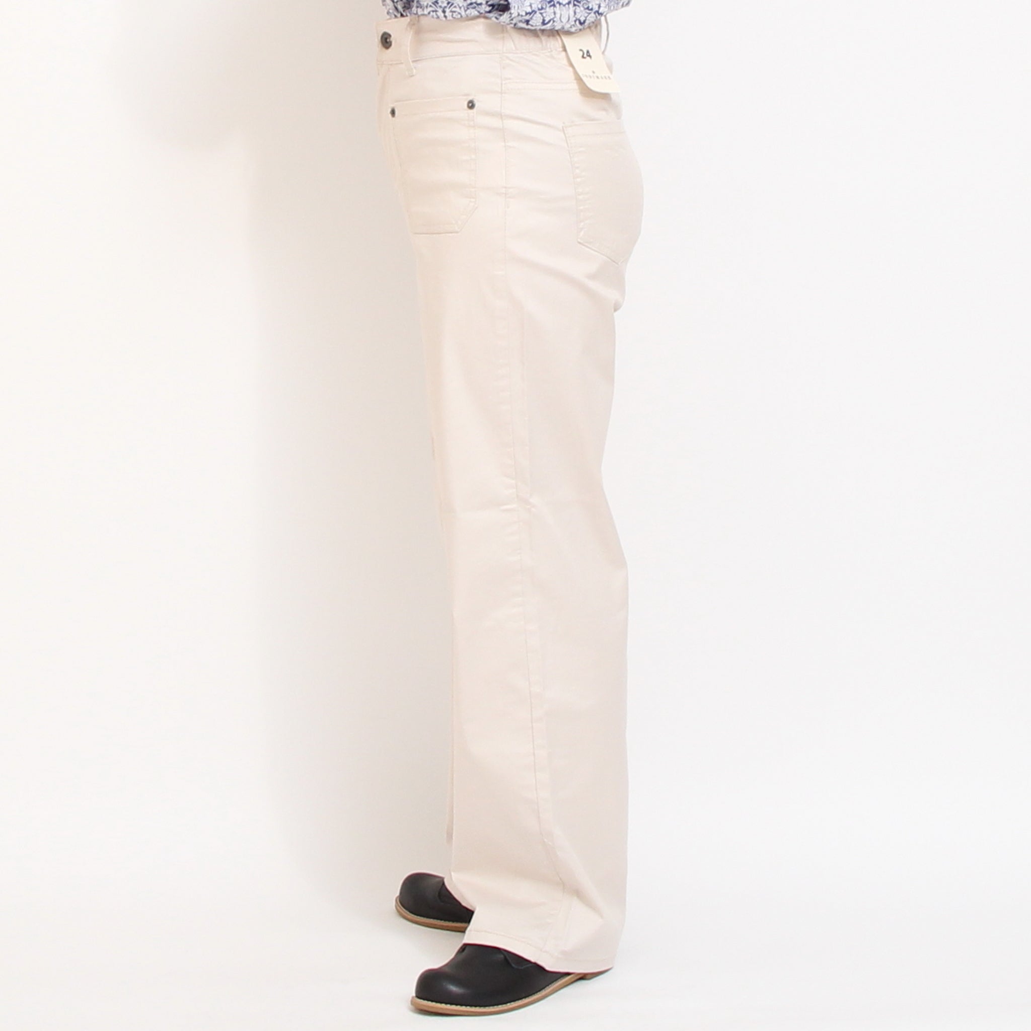 INDIMARKアウトポケットストレートパンツ(BEIGE)