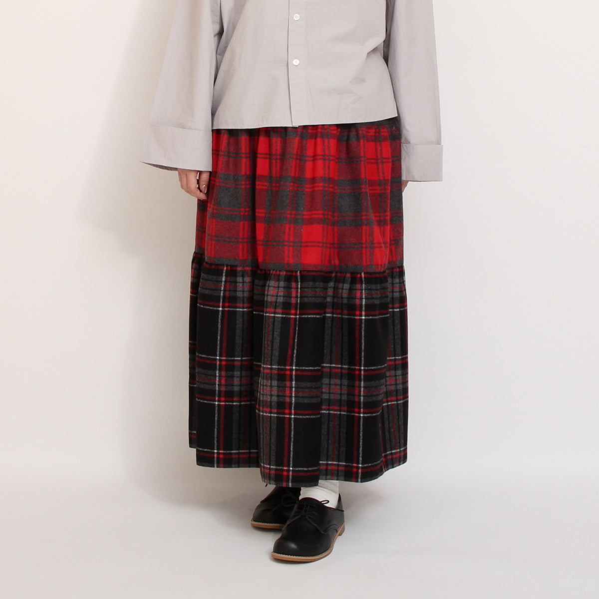 O'NEIL OF DUBLIN PATCHWORKスカート