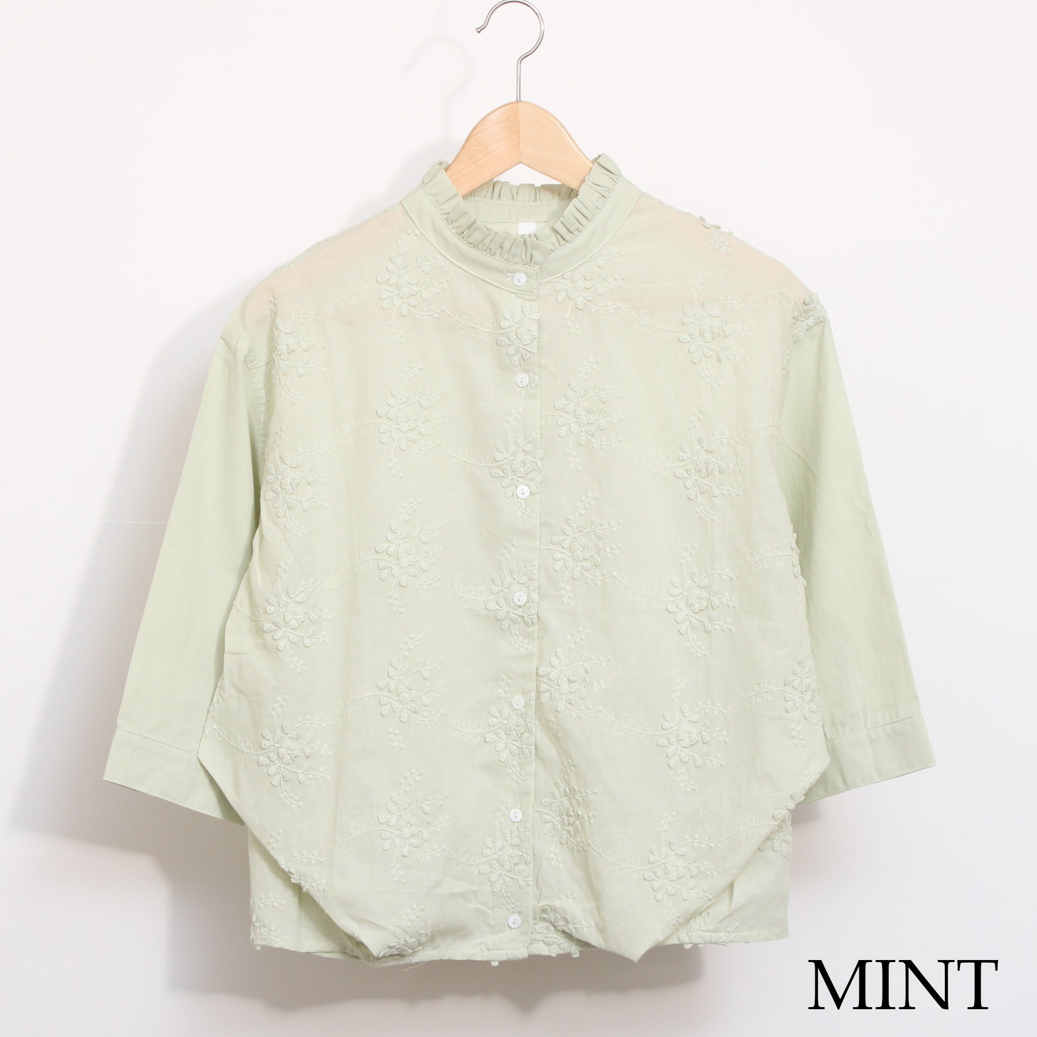 【再値下げ・期間限定40%OFF】Kelenフラワーレースフリルブラウス(2603)