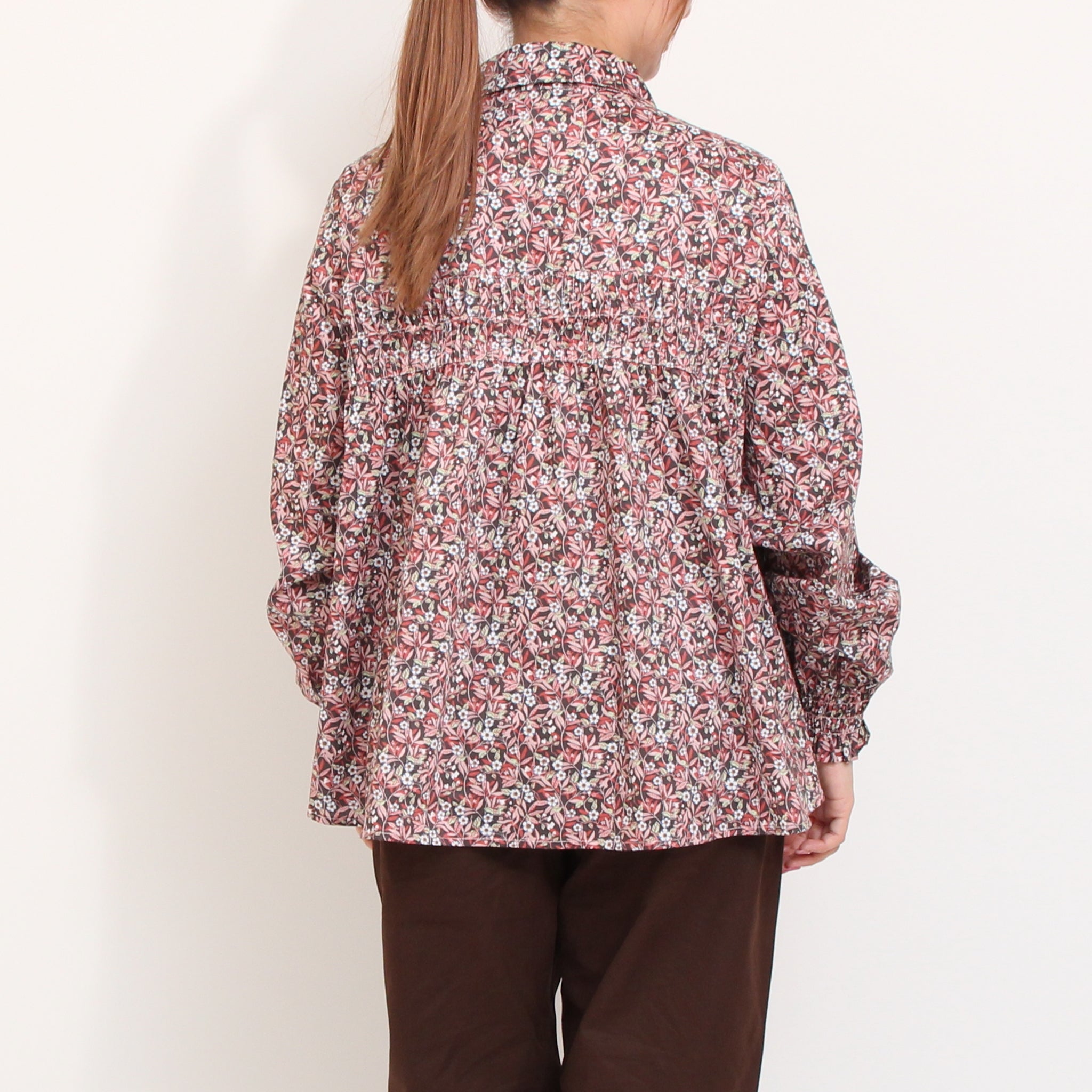 【本店限定商品】sosotto LIBERTYセパレイトカラーシャツ