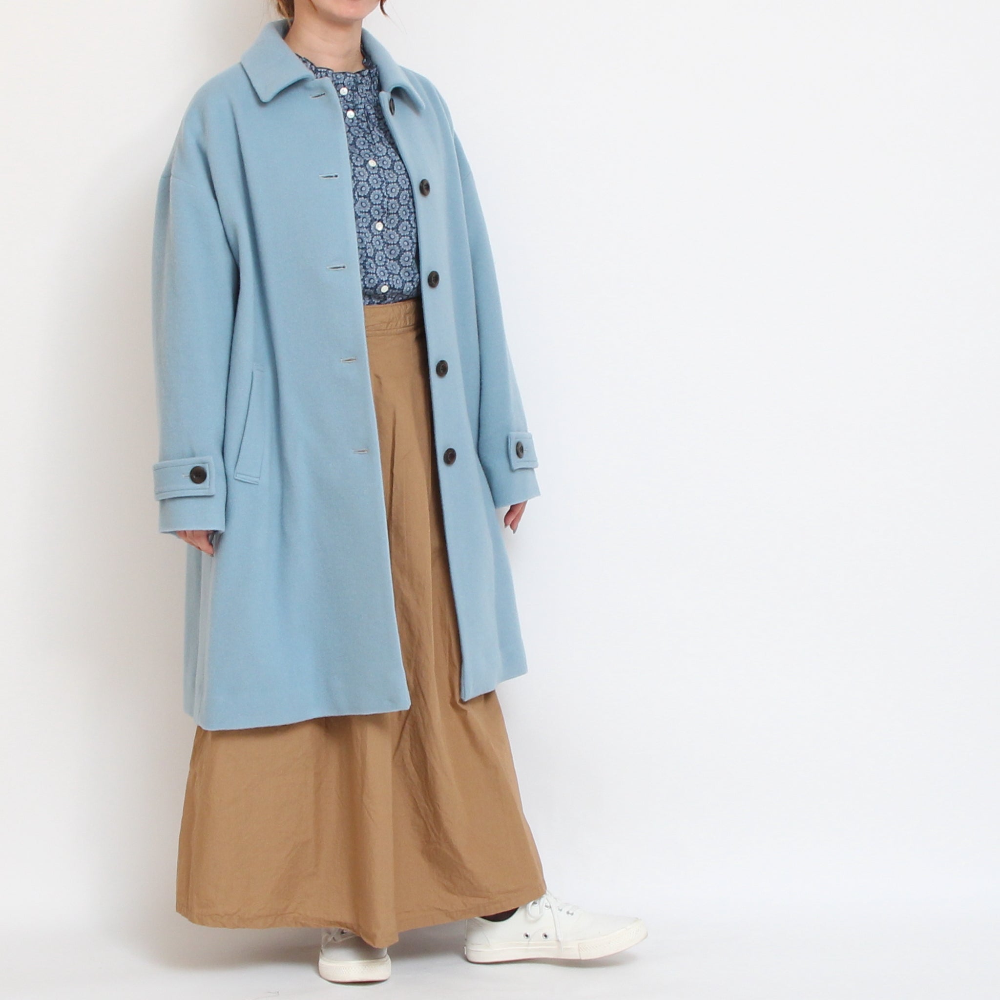 【再値下げ・30%OFF】【CAMELのみ ラスト1点】裏リバティステンカラーコート(2511)