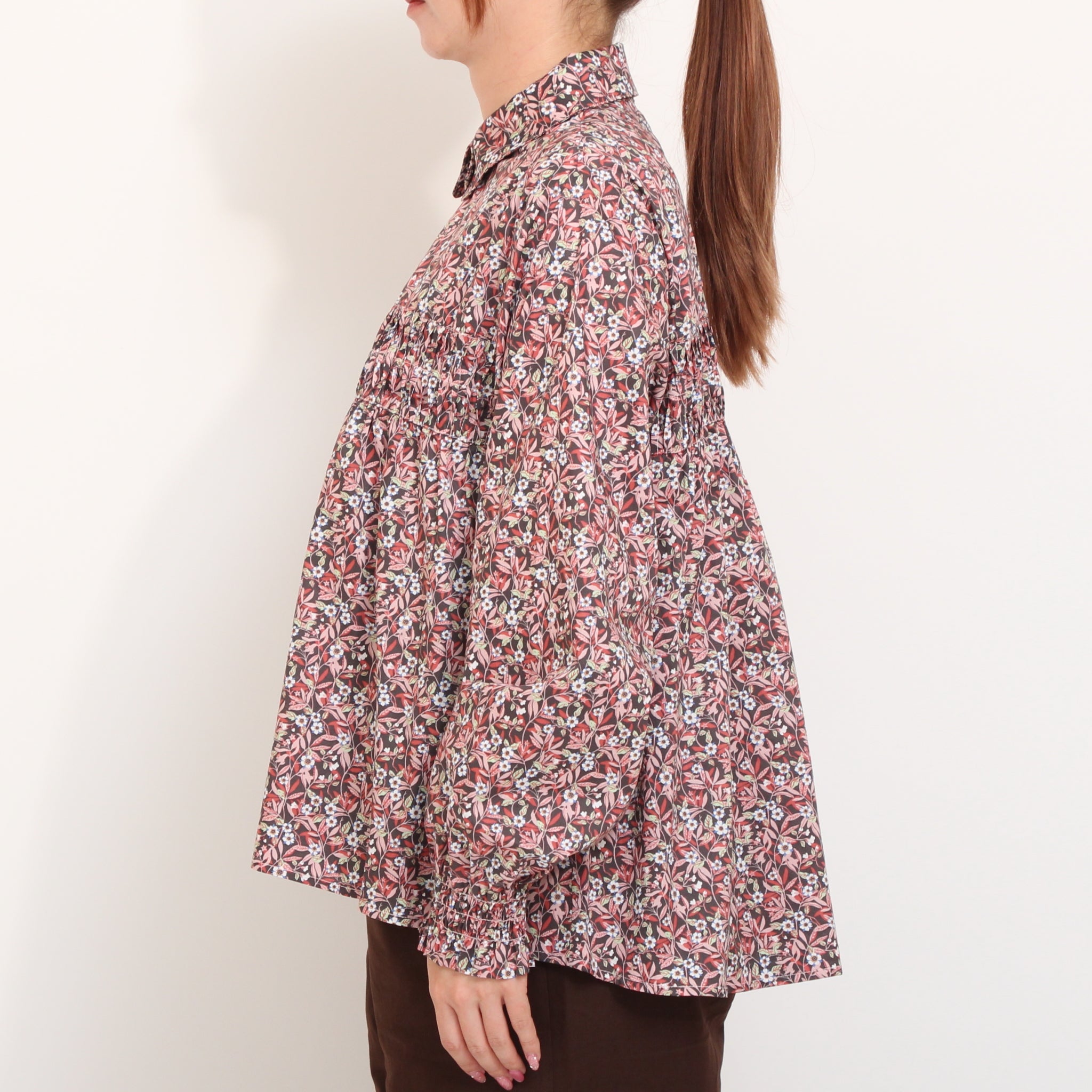 【本店限定商品】sosotto LIBERTYセパレイトカラーシャツ