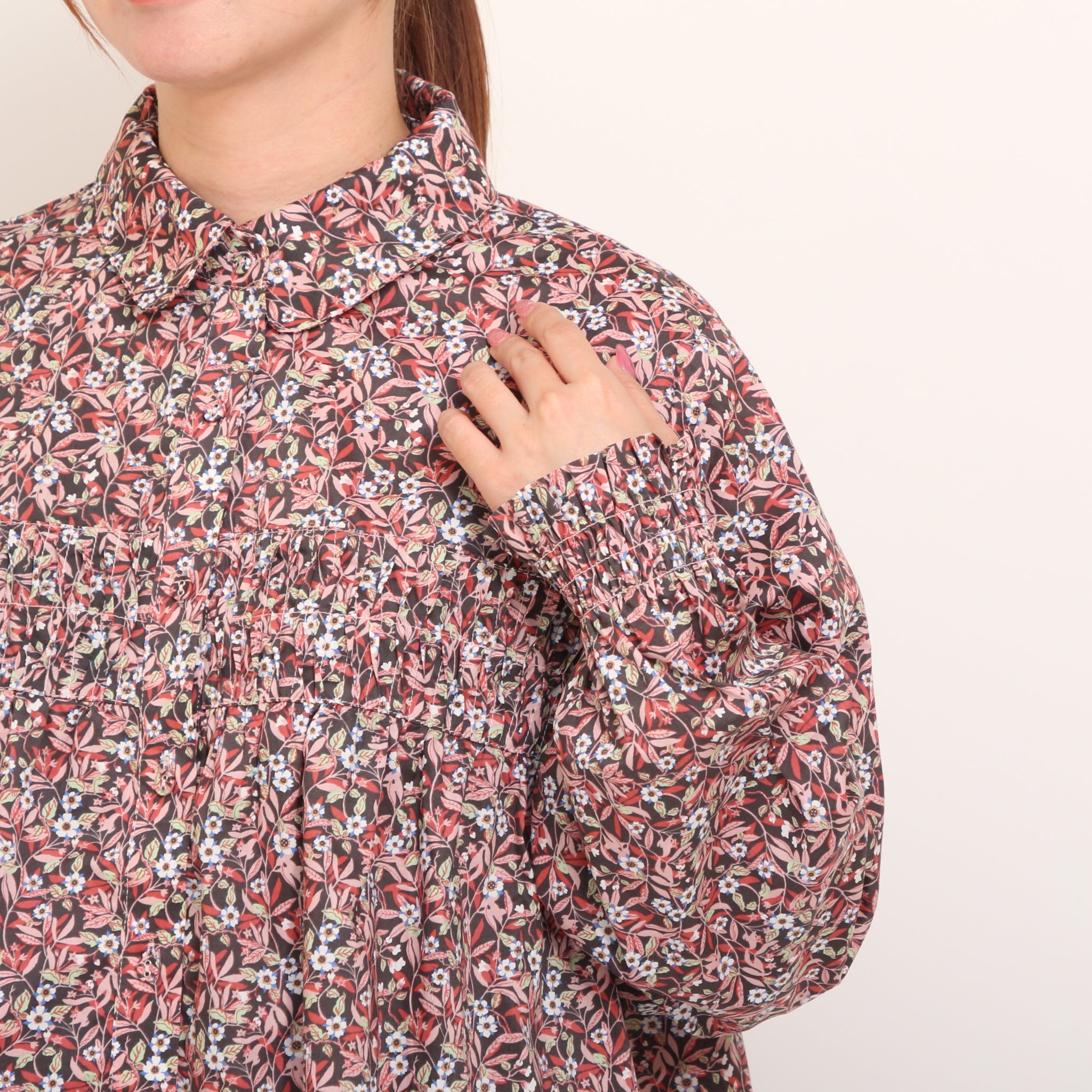 【本店限定商品】sosotto LIBERTYセパレイトカラーシャツ