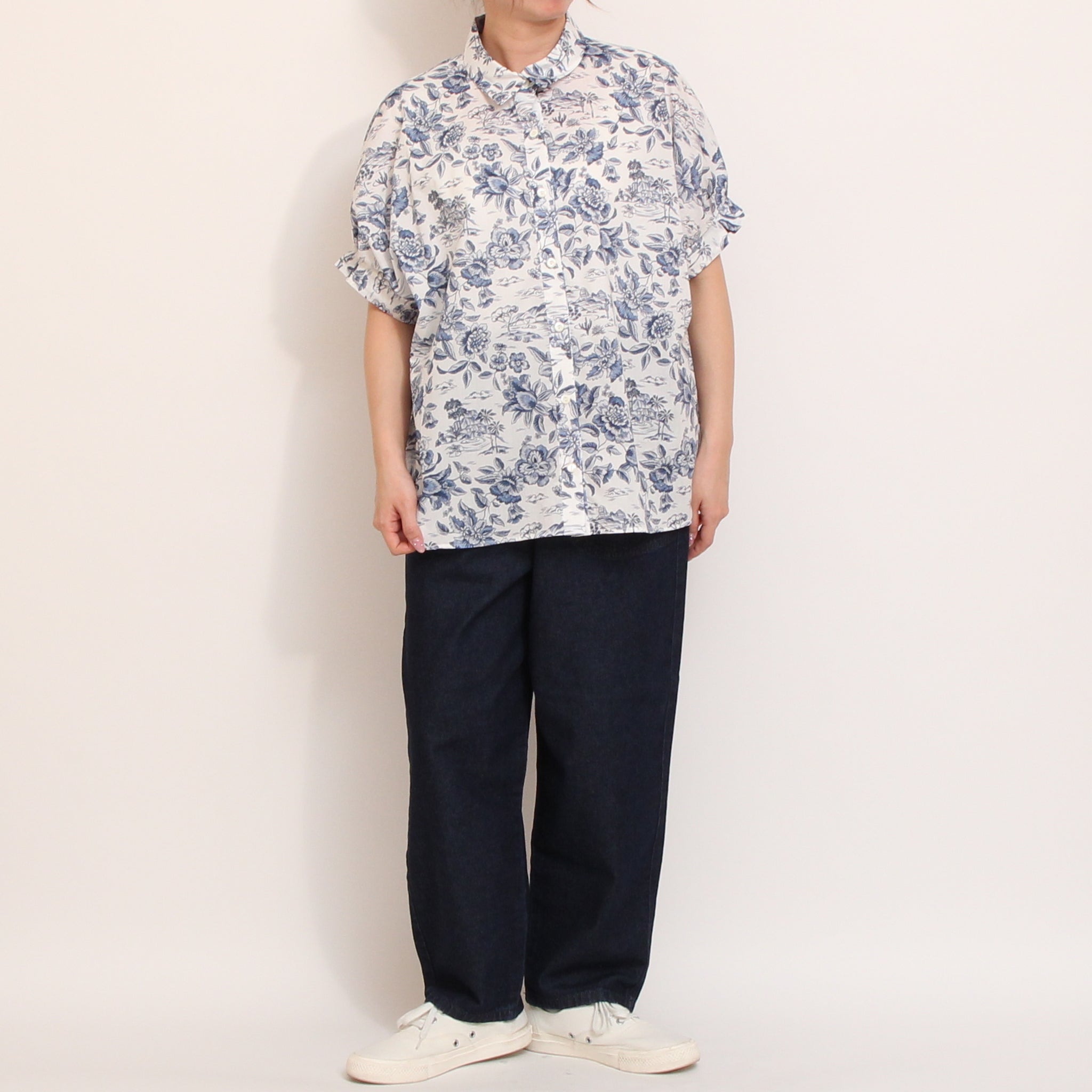 【BLUEラスト1点】LIBERTYドルマンシャツ72019