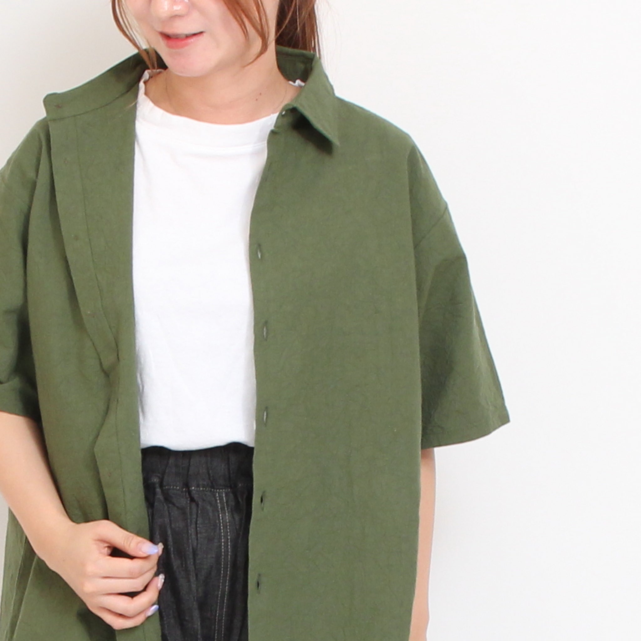 【20%OFF】 NARUシーチングワッシャーシャツ