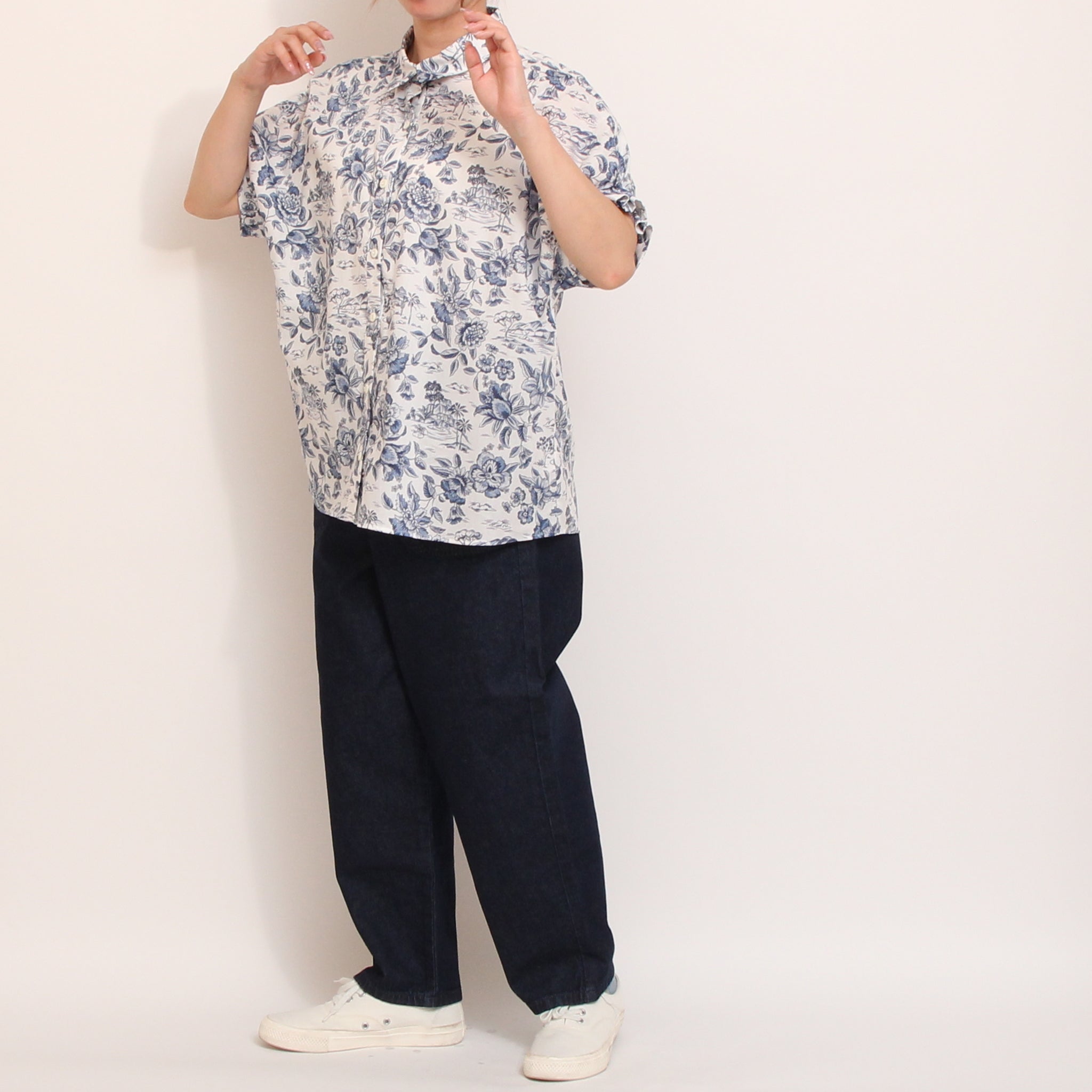 【BLUEラスト1点】LIBERTYドルマンシャツ72019