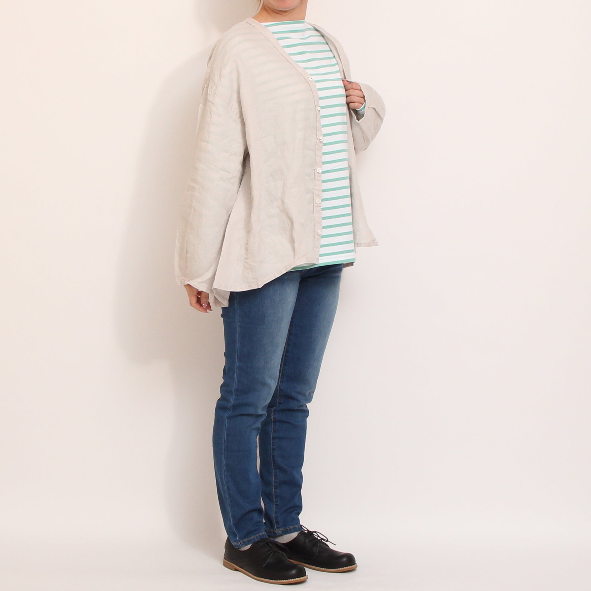 【8月31日まで期間限定20%OFF】Brocanteカルディガンシャツ 26