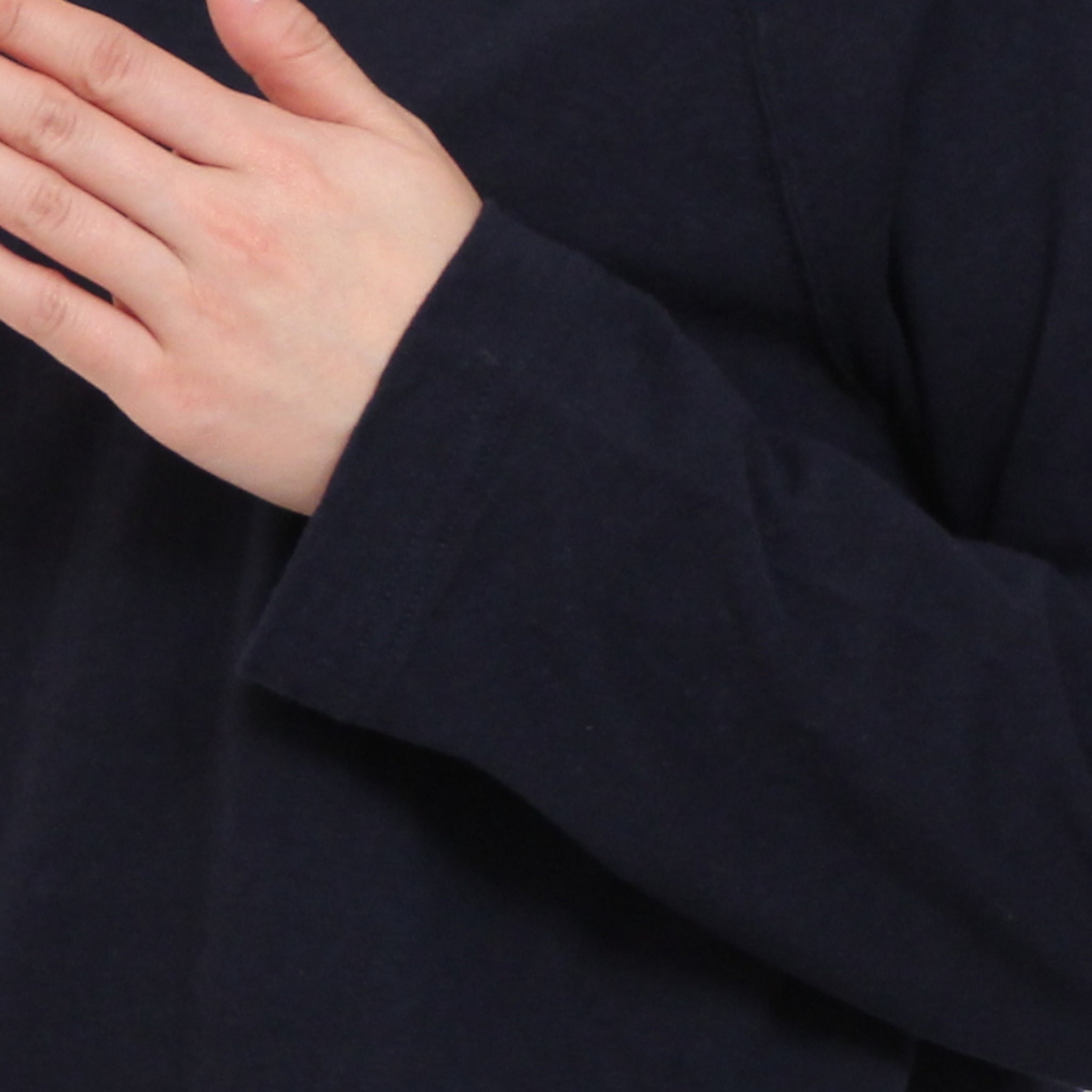 【NAVYのみ 残り僅か】to touchラフィーコットンスタンドTシャツ