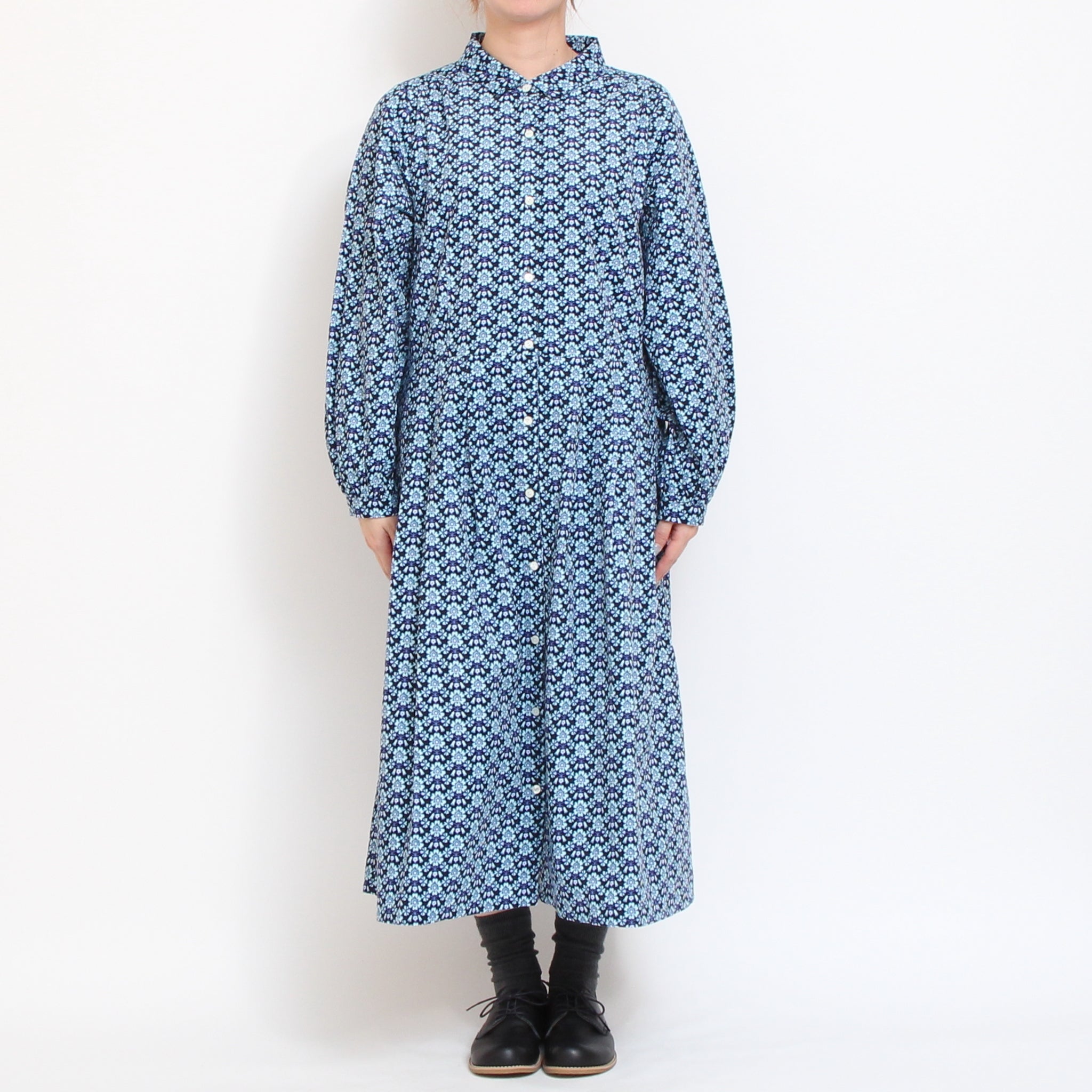 【BEIGEラスト】コーデュロイLIBERTYクラシカルワンピース(2511)