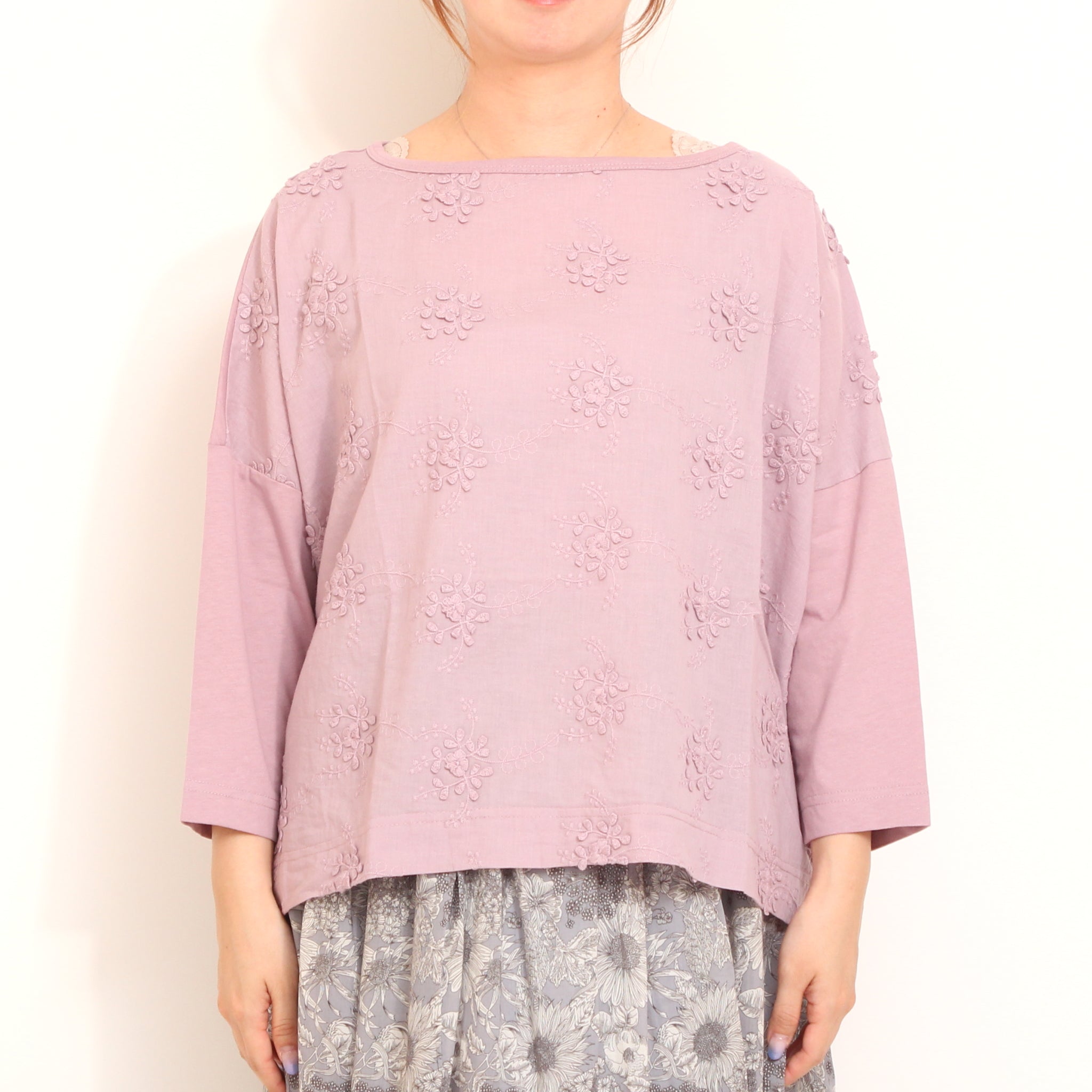 【期間限定15%OFF】Kelenフラワーレースプルオーバー(2604)