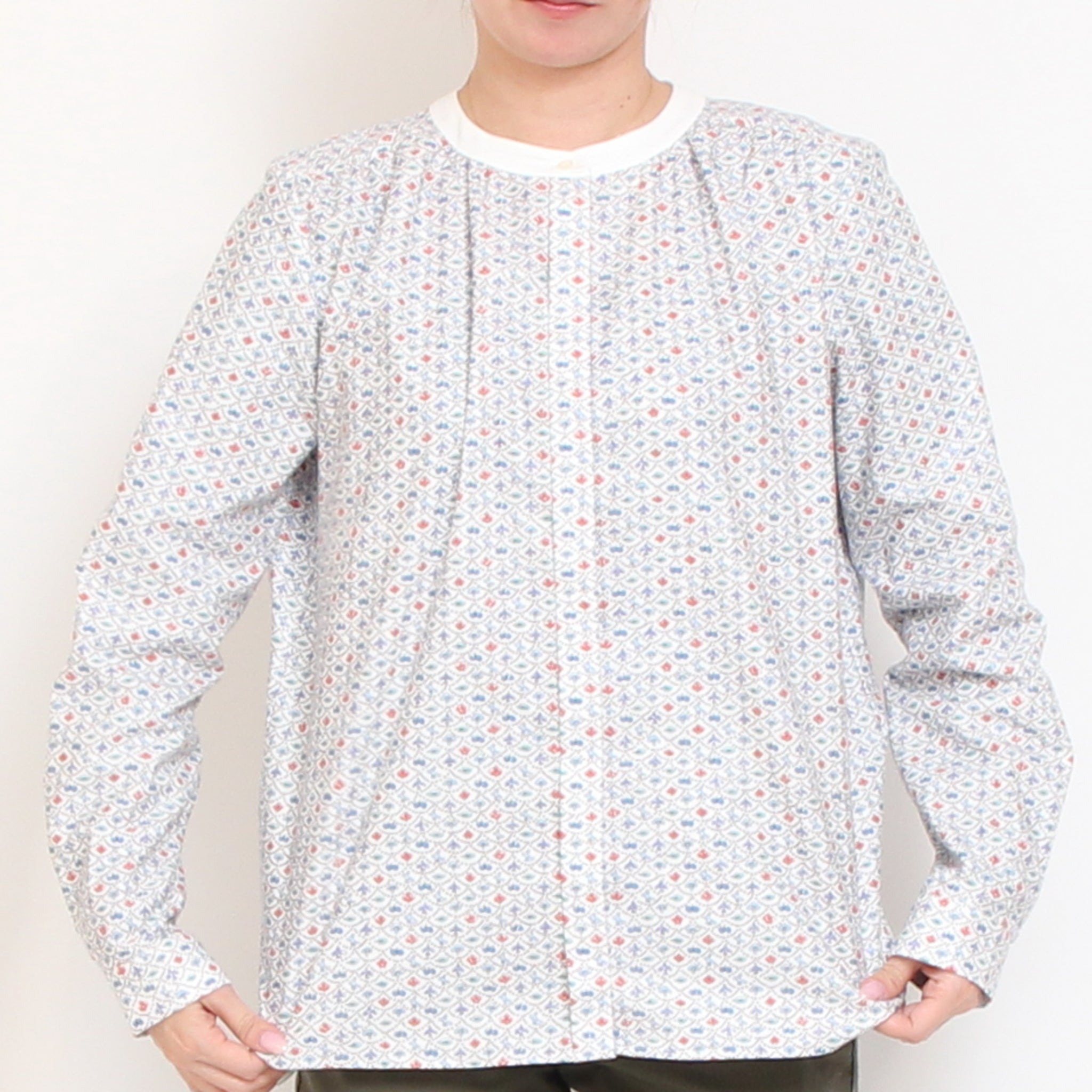 Cotton Flannelクレリックシャツ(2601)